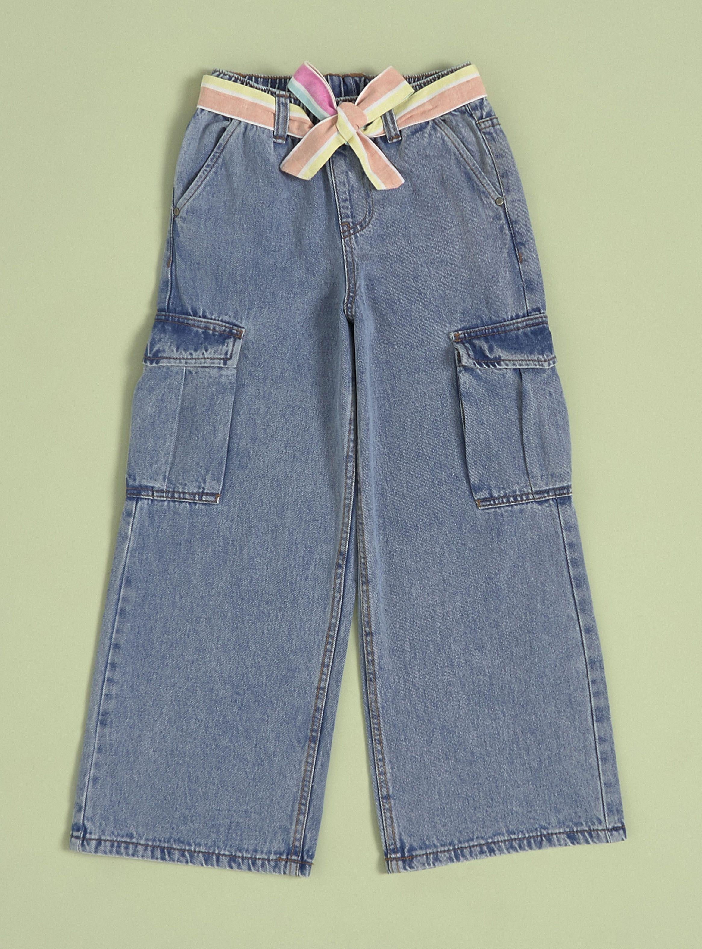 Jeans Modelo Bolsillos Cargo-2