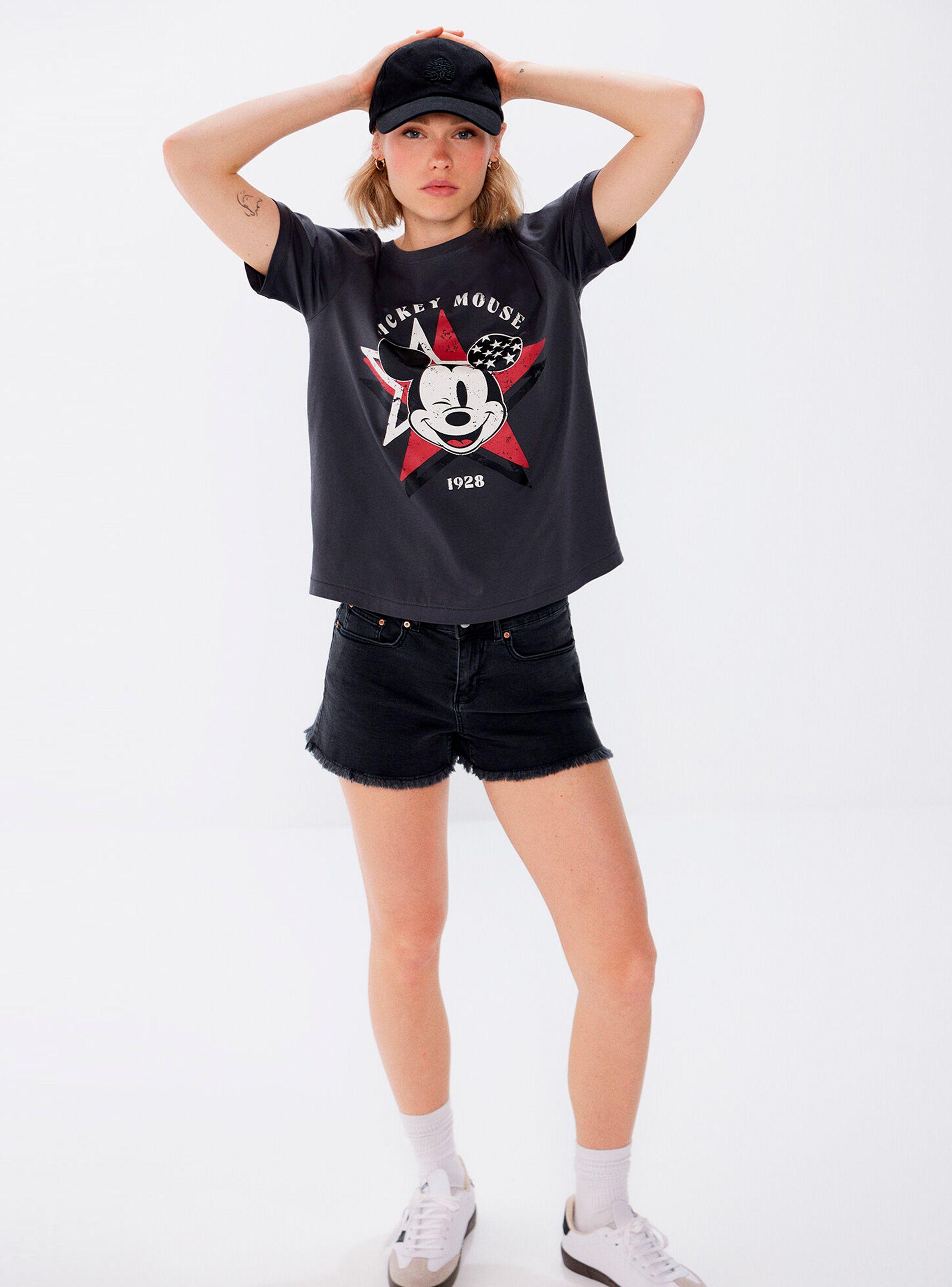Polera Mickey Mouse Usa-3
