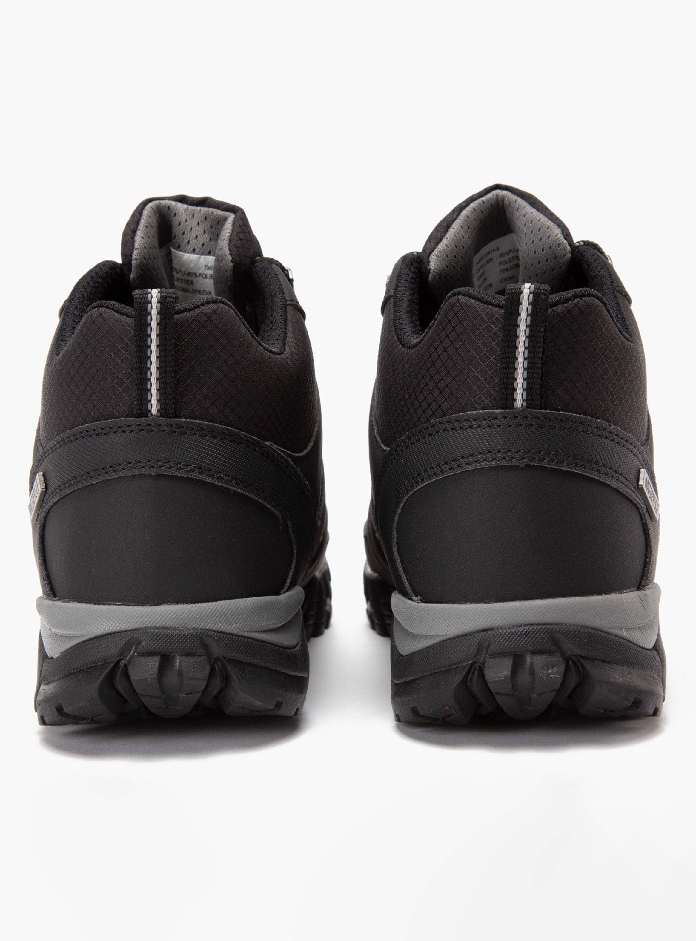Zapatilla Outdoor Negro con Cordón Villarrica 34892 Hombre-4