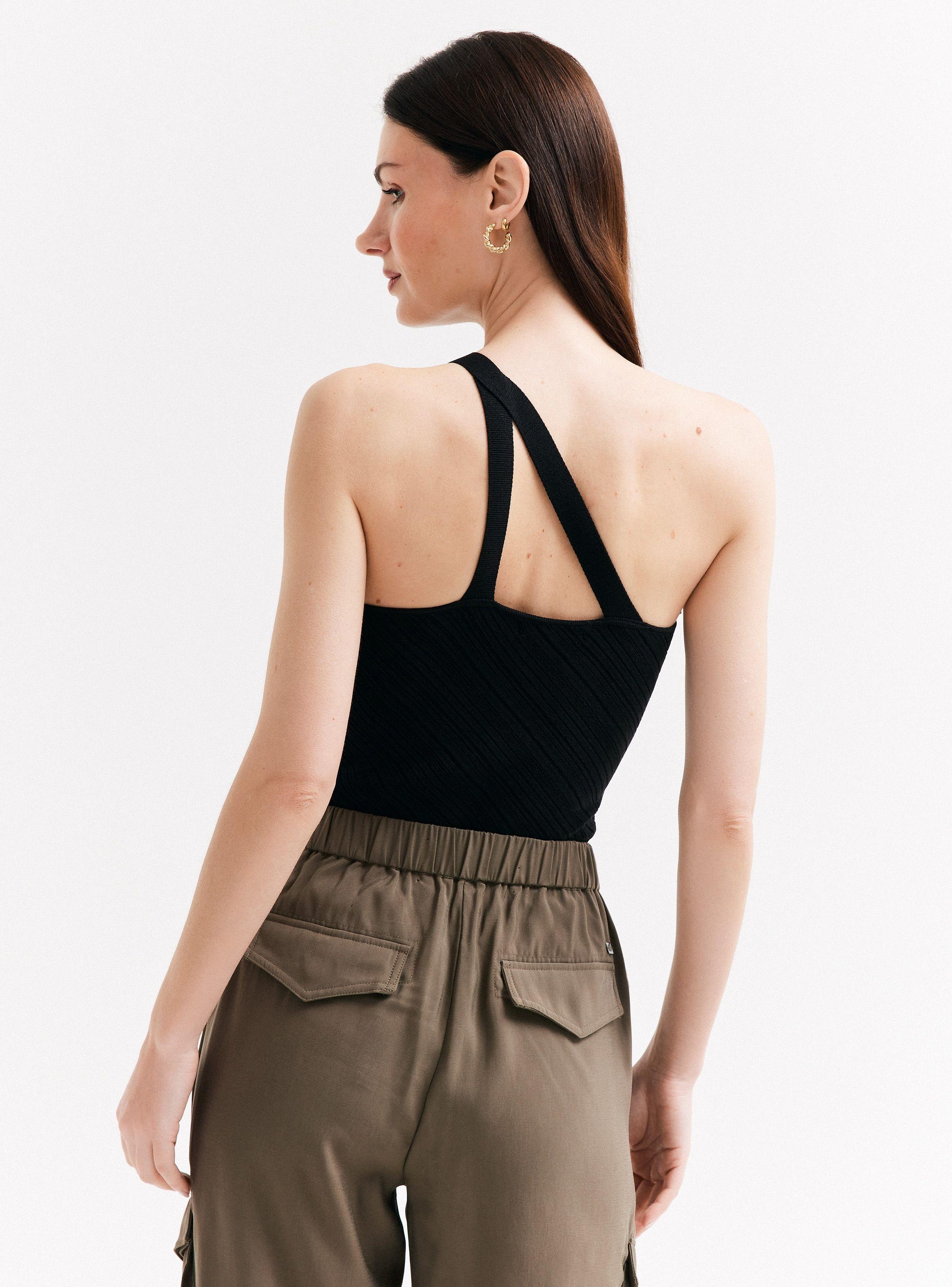 Polera Tejida One Shoulder-1