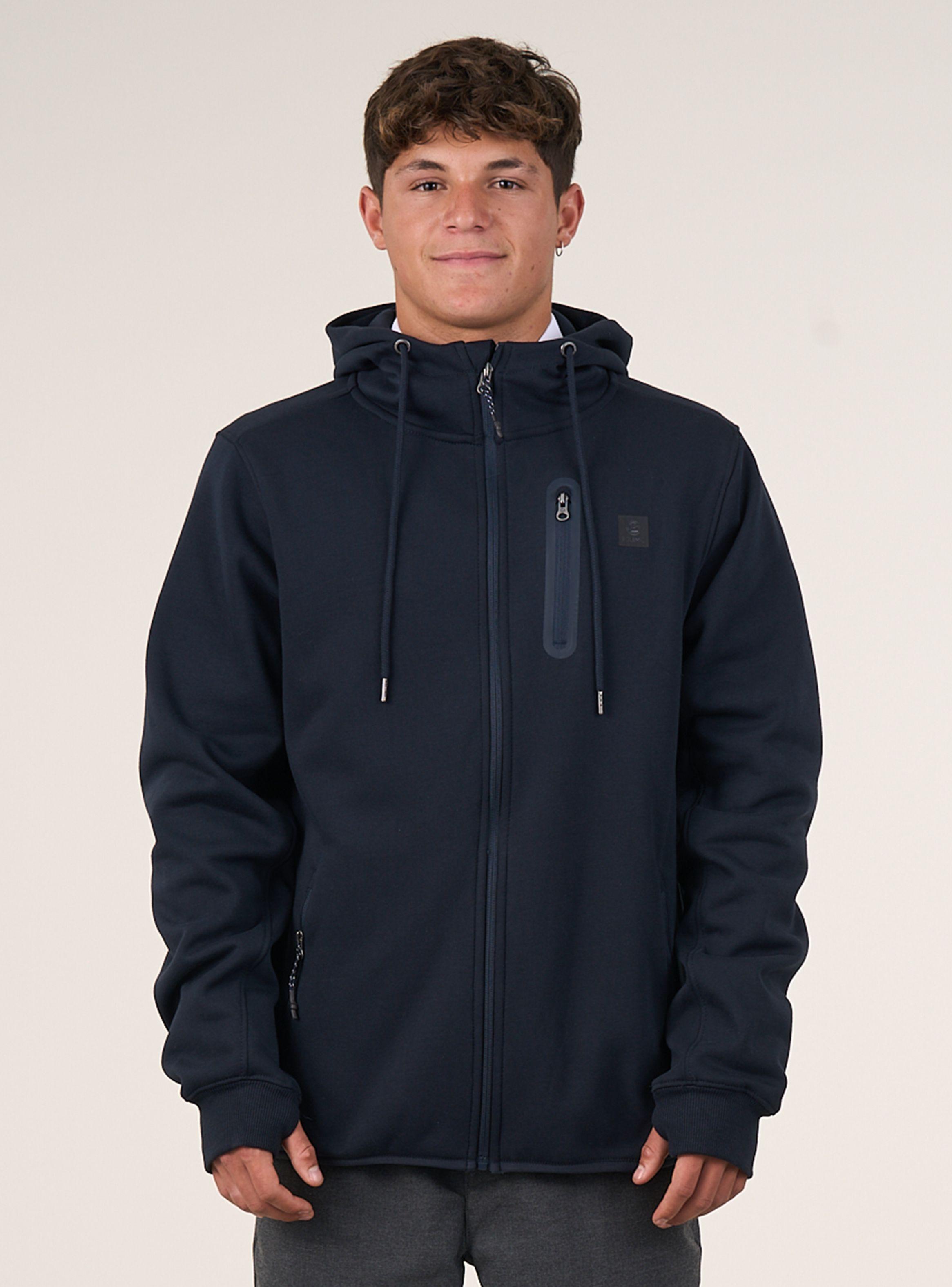 Polerón Escolar Bonded Zipper Gorro-0