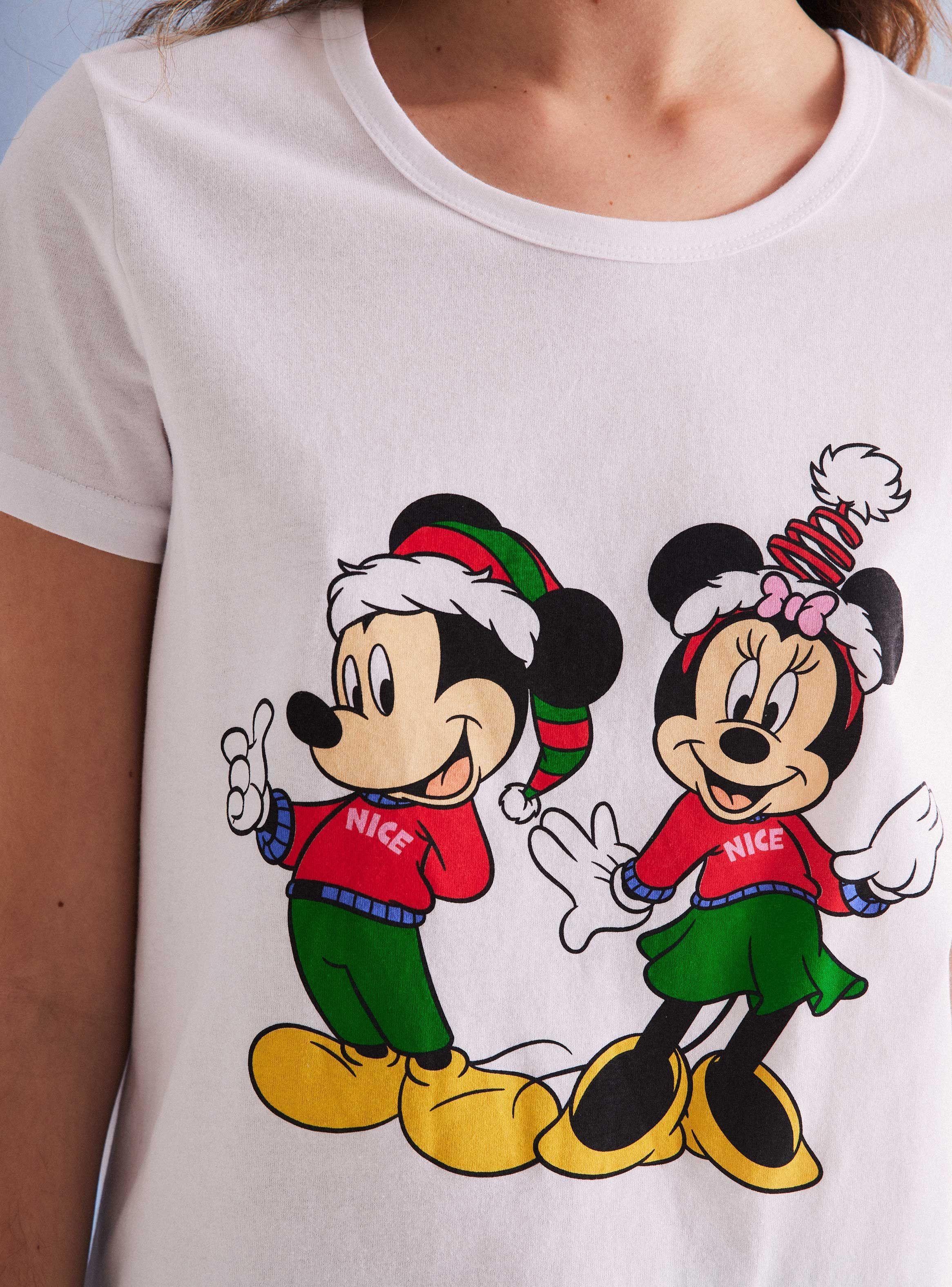 Pijama Disney Navidad Minnie y Mickey Estampado en Caja-2