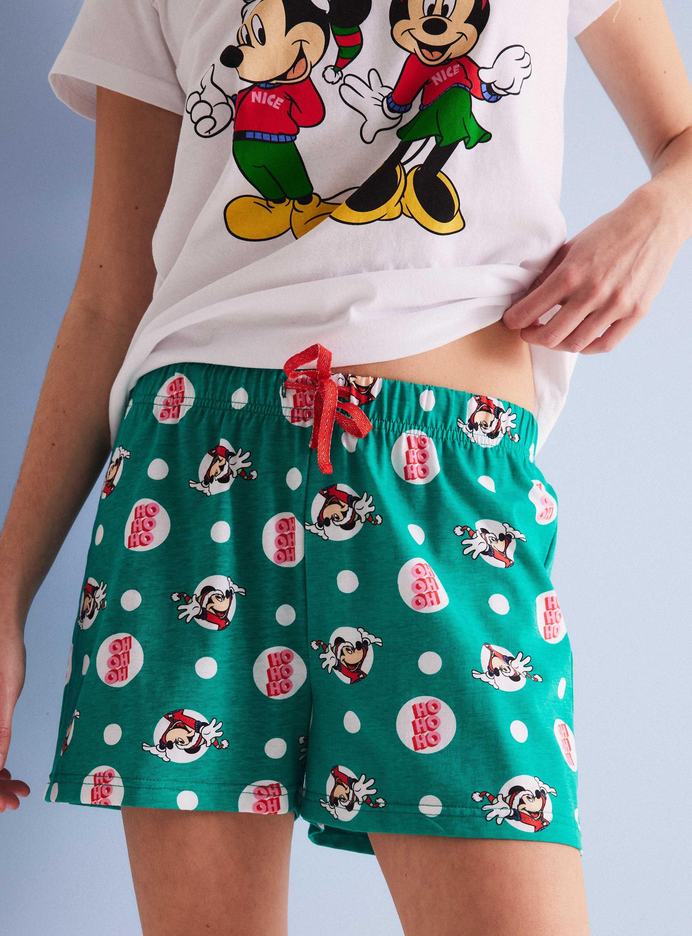 Pijama Disney Navidad Minnie y Mickey Estampado en Caja-3