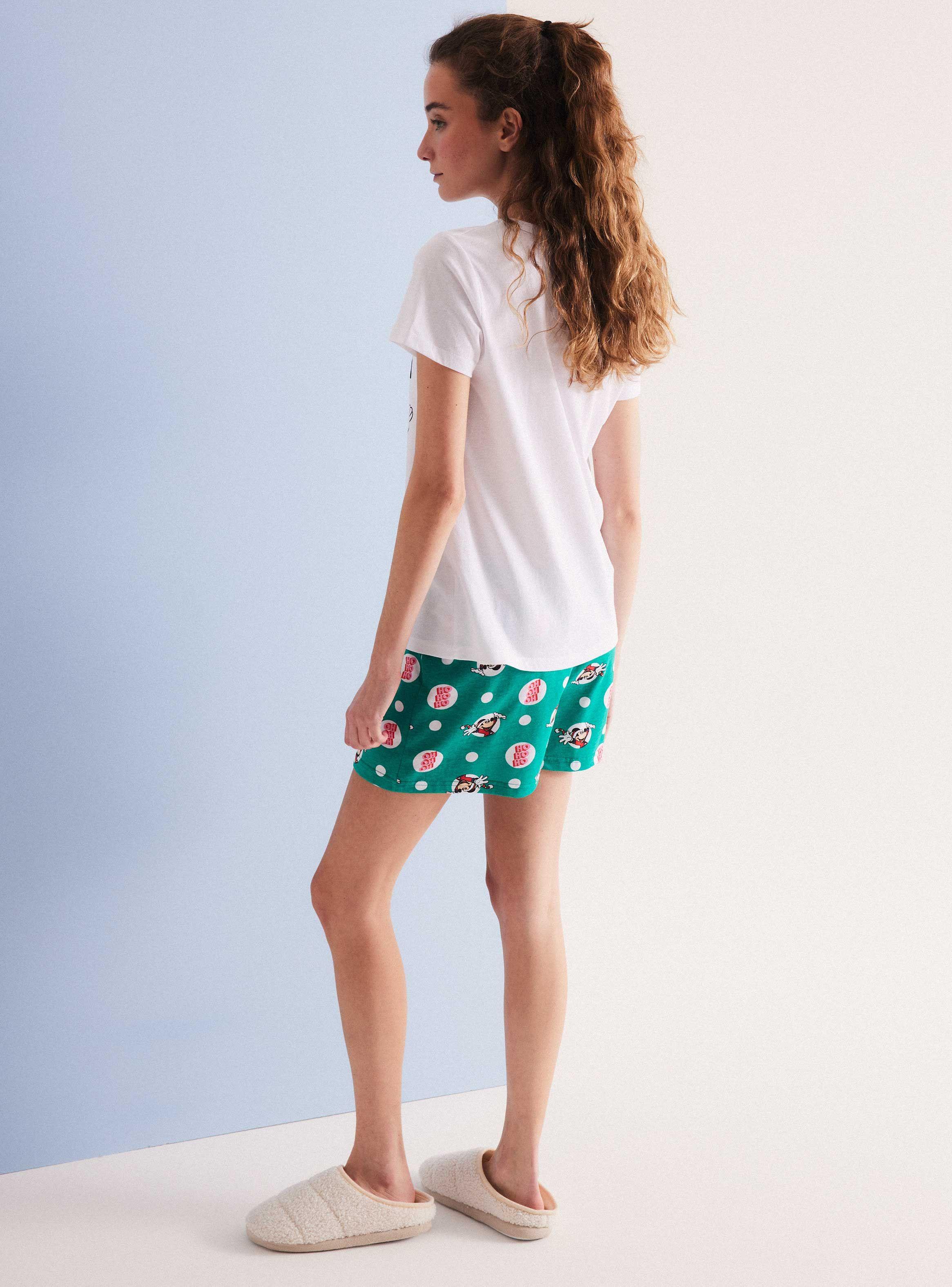 Pijama Disney Navidad Minnie y Mickey Estampado en Caja-5