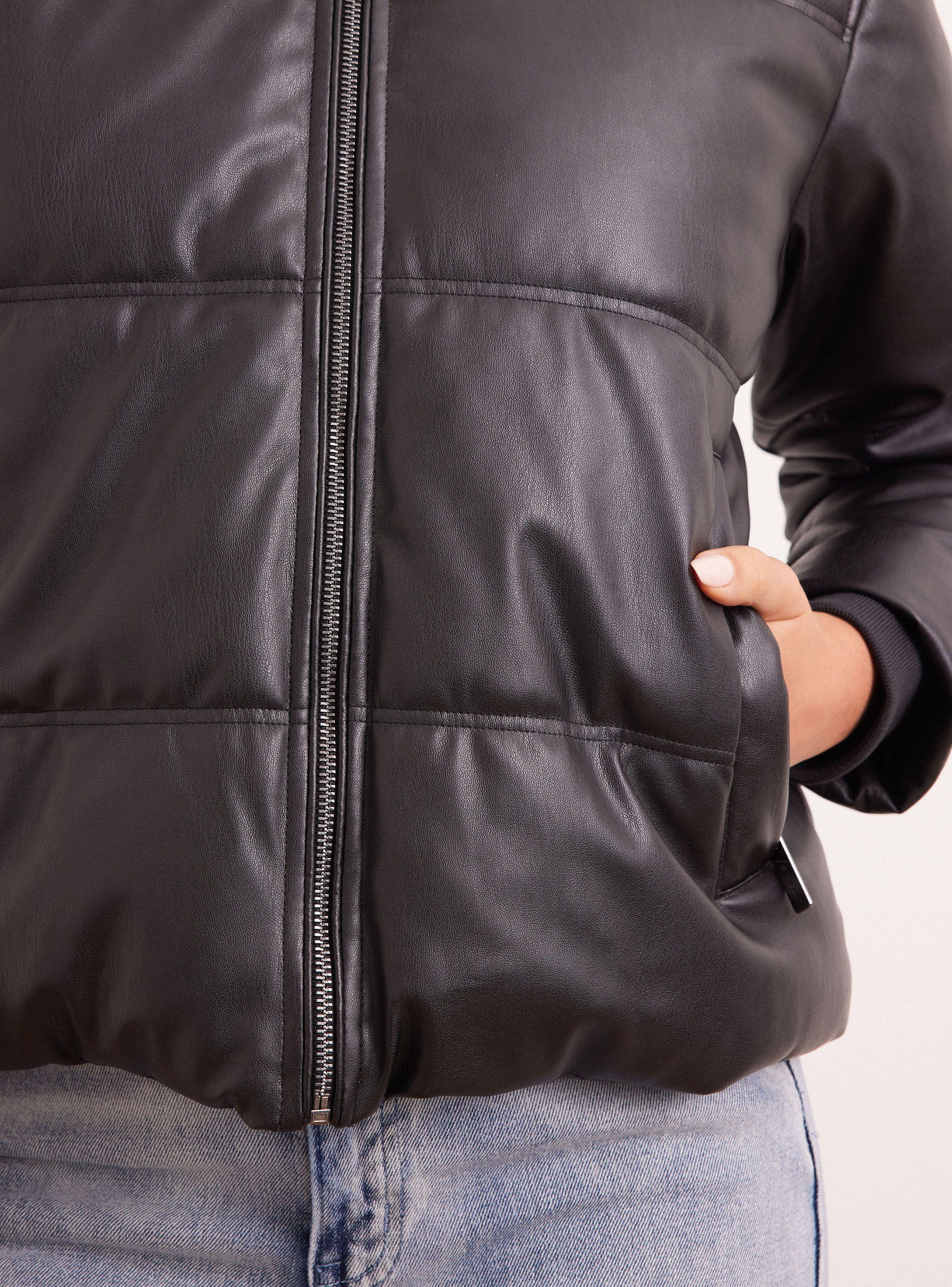 Chaqueta Tipo Puffa con Forro en Polar-3