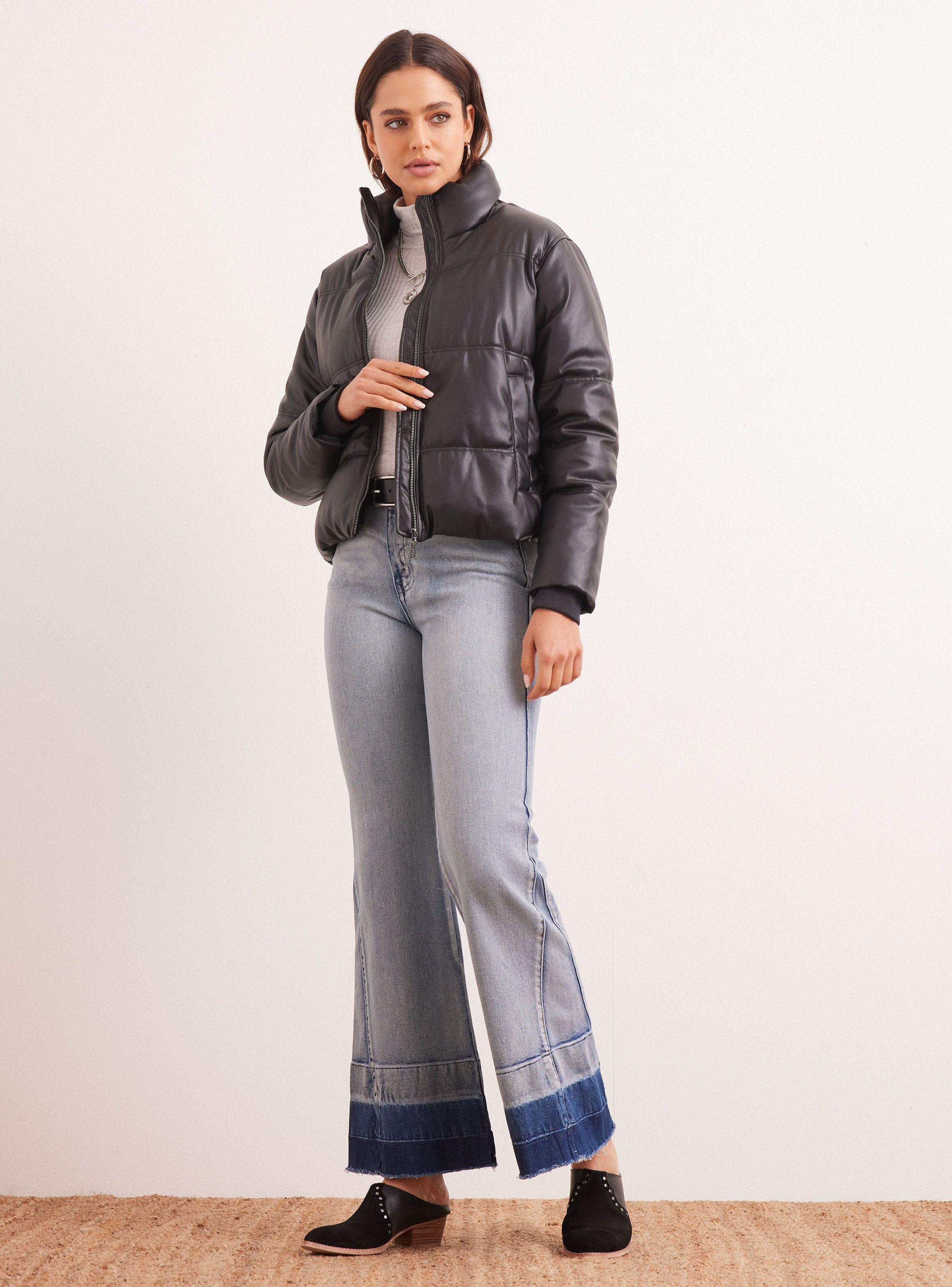Chaqueta Tipo Puffa con Forro en Polar-4