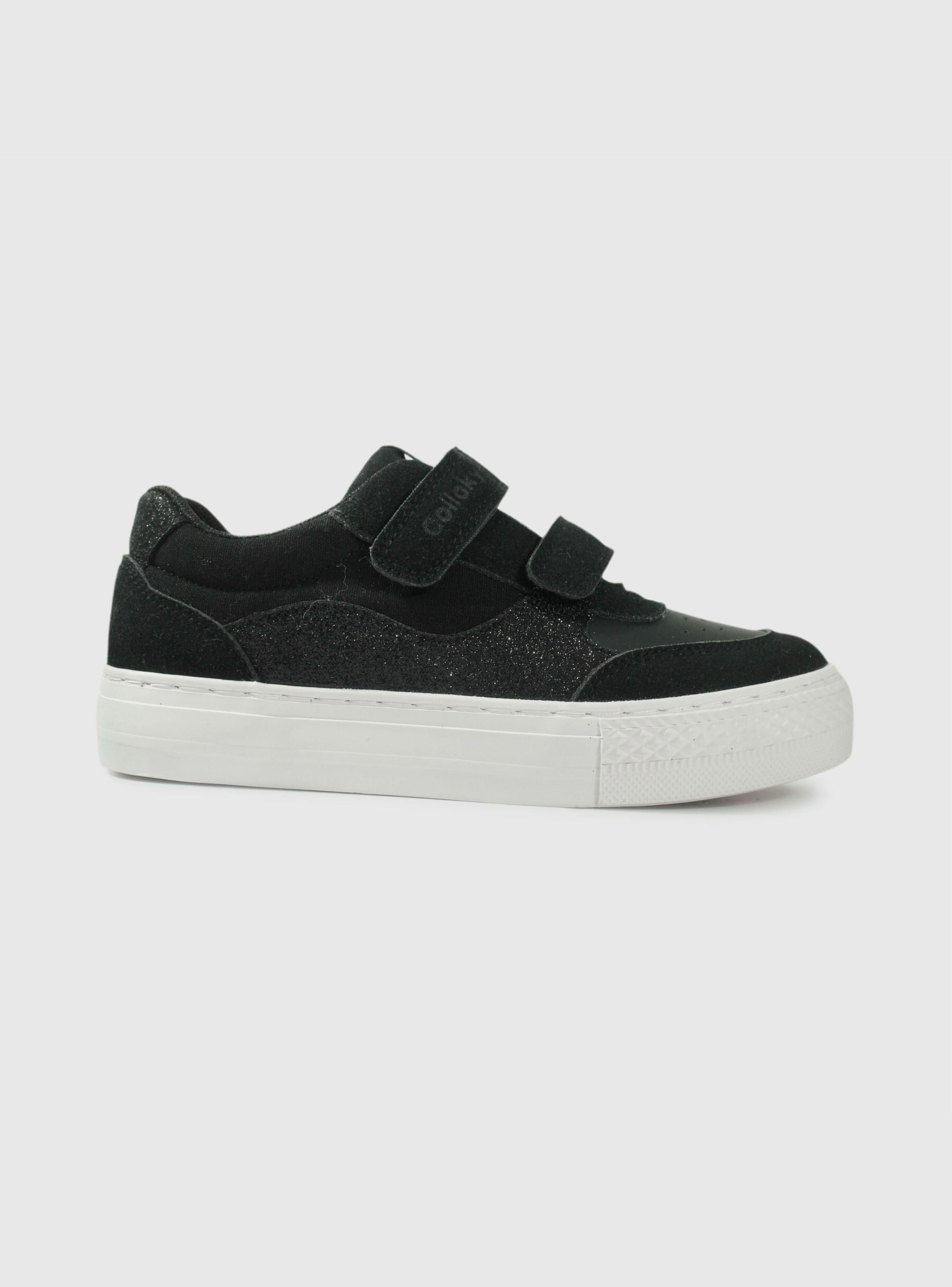 Zapatilla Urbana Doble Velcro Detalle Glitter G 57980 Niña-0