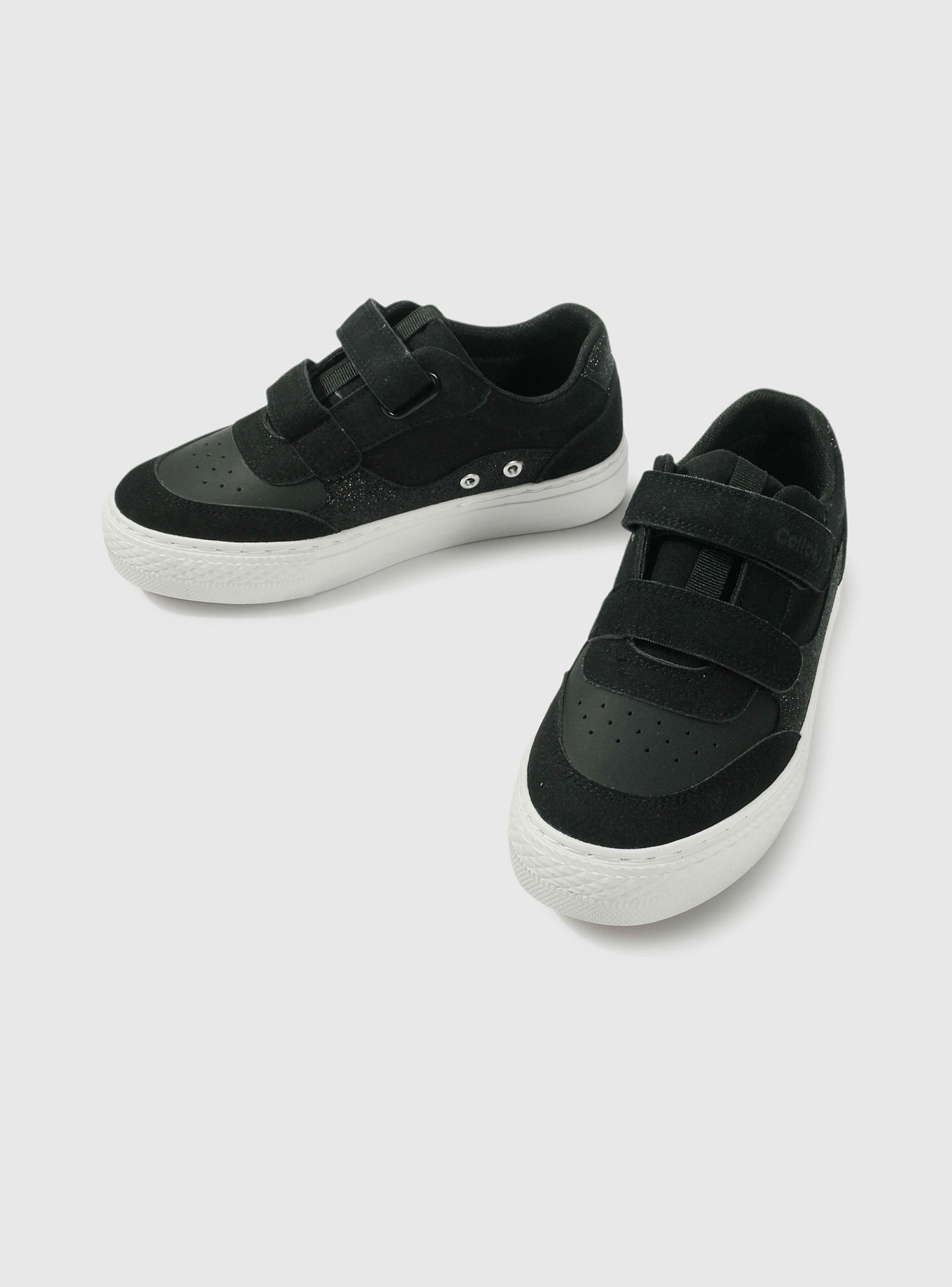 Zapatilla Urbana Doble Velcro Detalle Glitter G 57980 Niña-2
