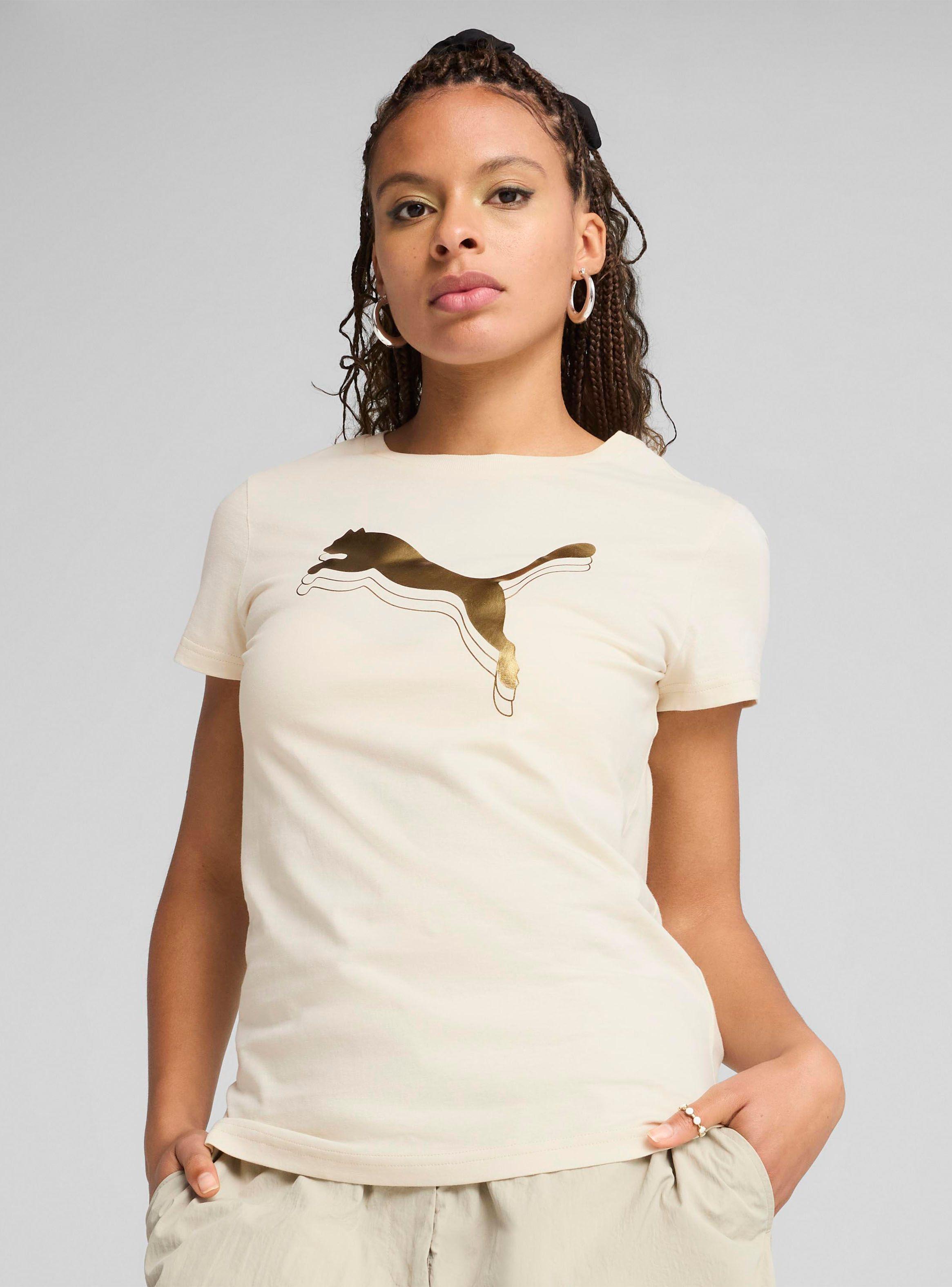 Polera Ess Logo Tee Metallic-0