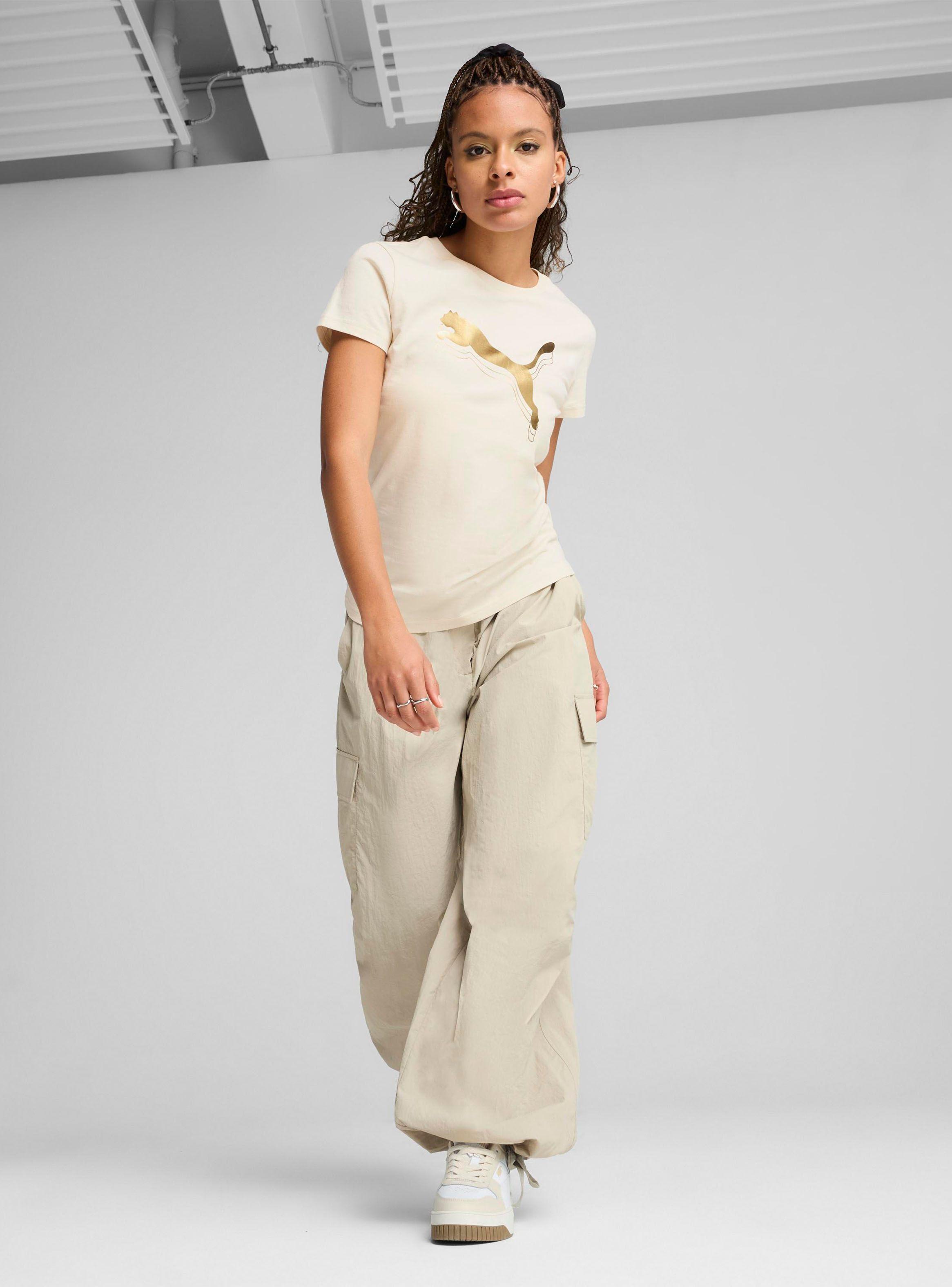Polera Ess Logo Tee Metallic-2