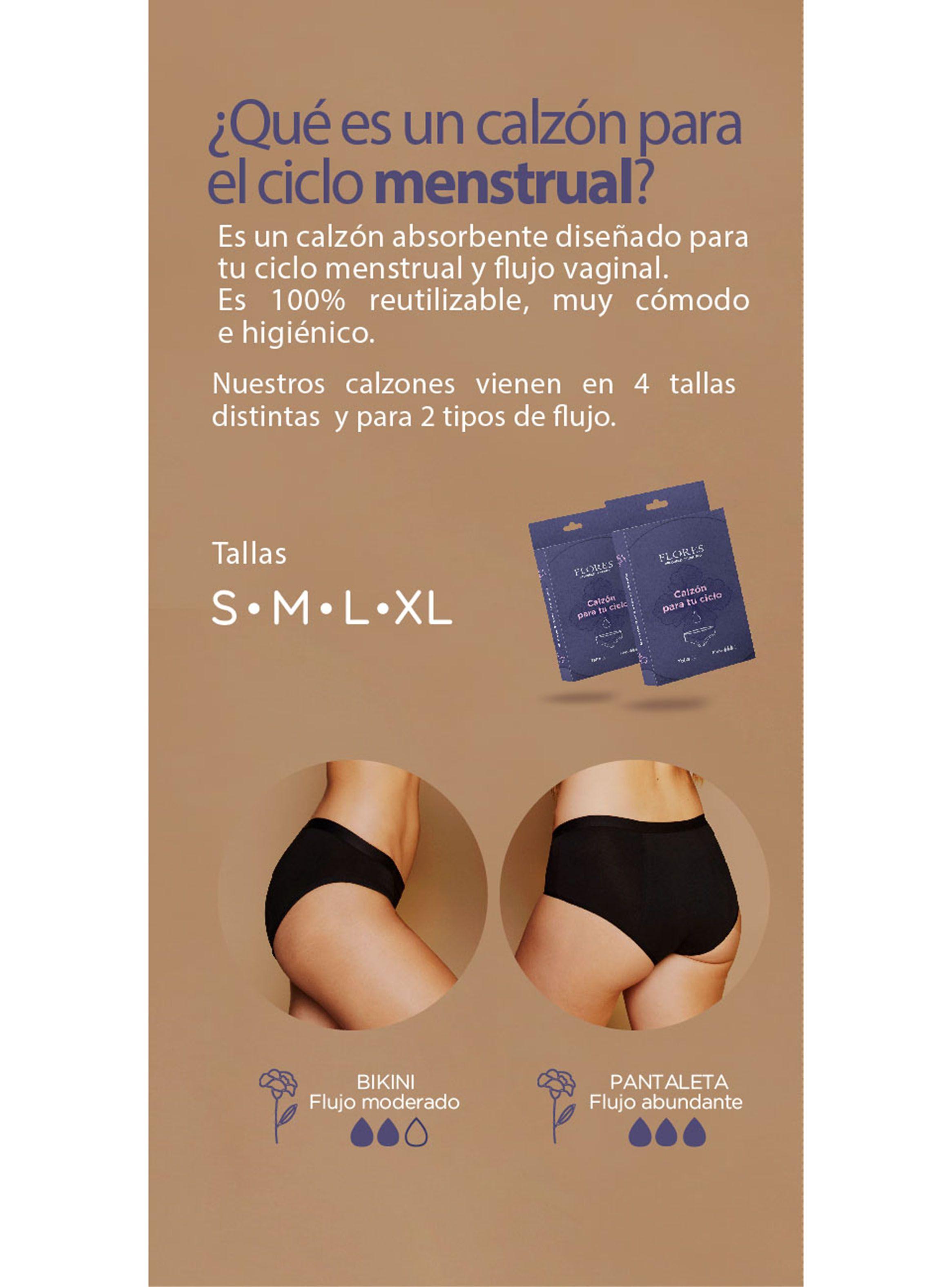 Calzón Menstrual Flujo Abundante-3