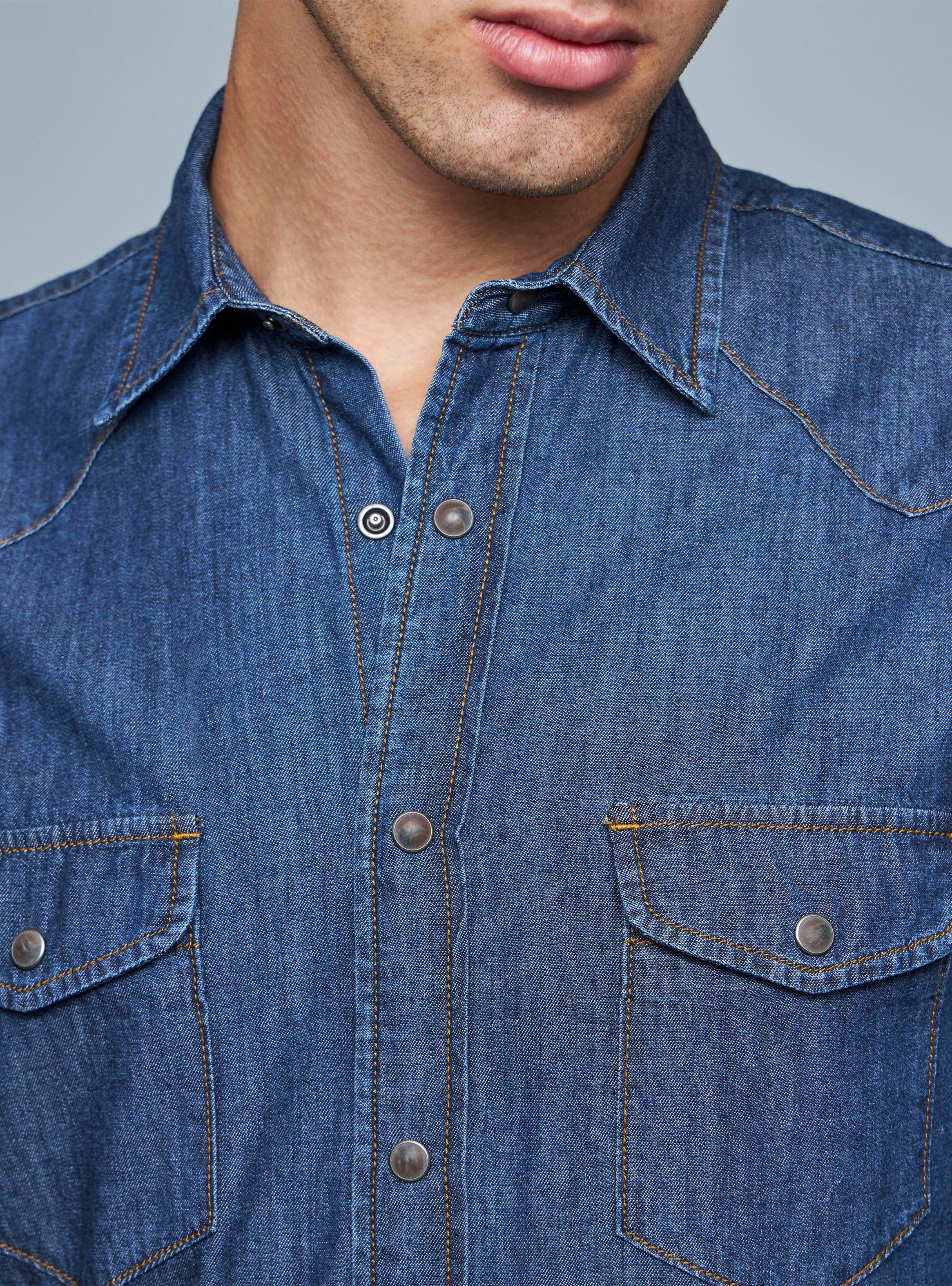 Camisa Casual Denim-1
