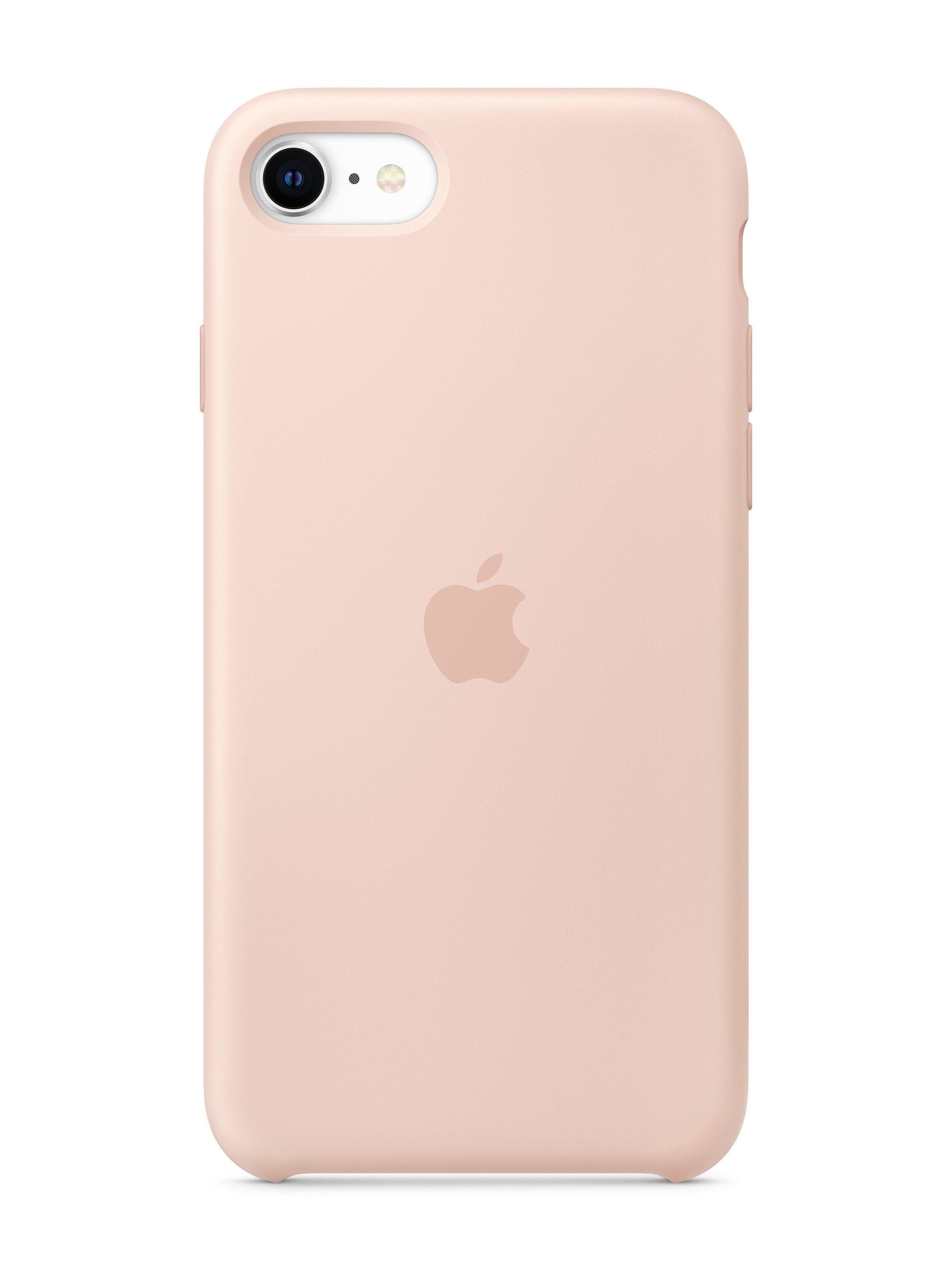 Carcasa para iPhone SE 2020 Silicona Rosado-2