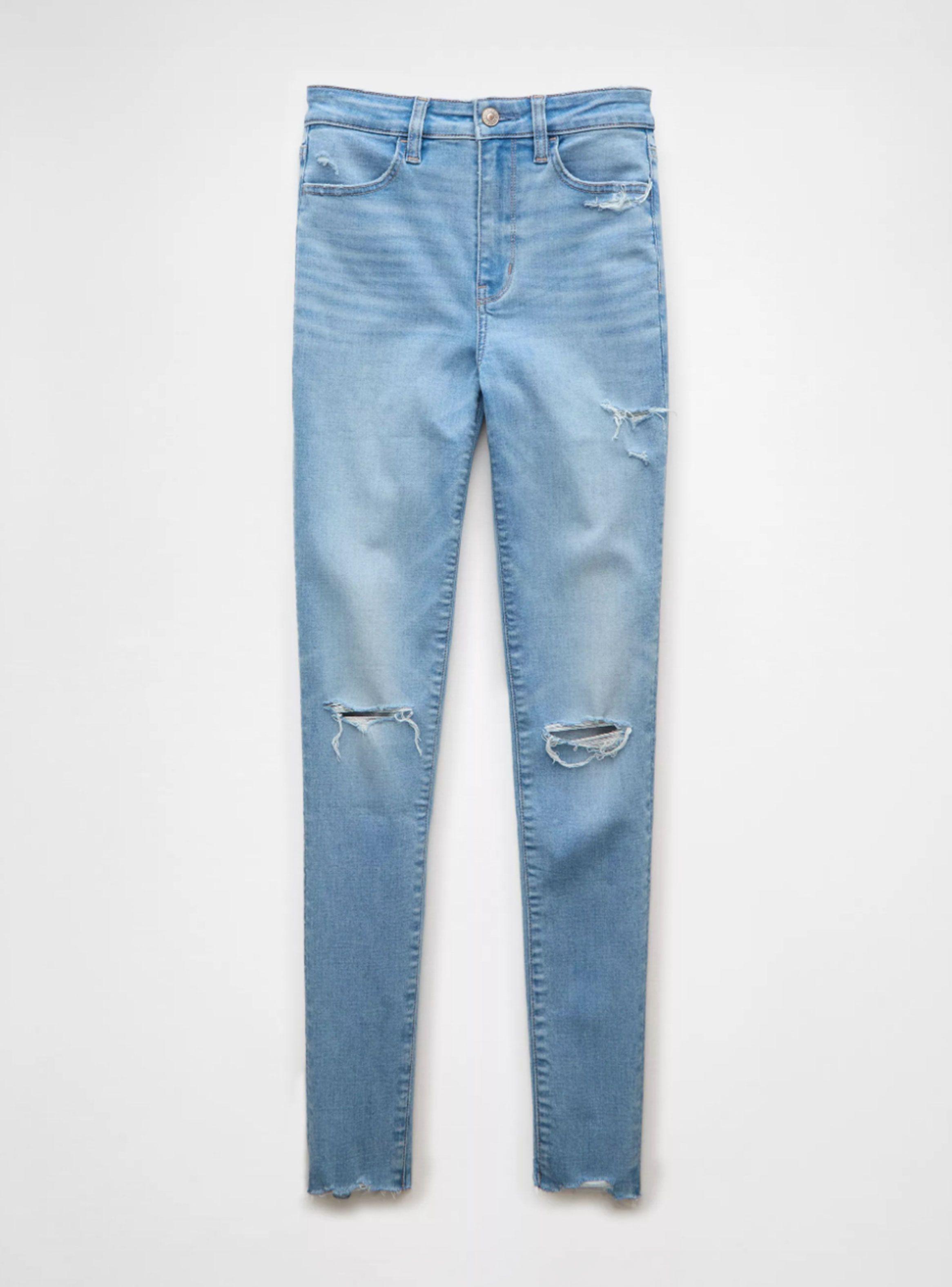 Jeans Ae Next Level Jegging Tiro Alto Roturas-1