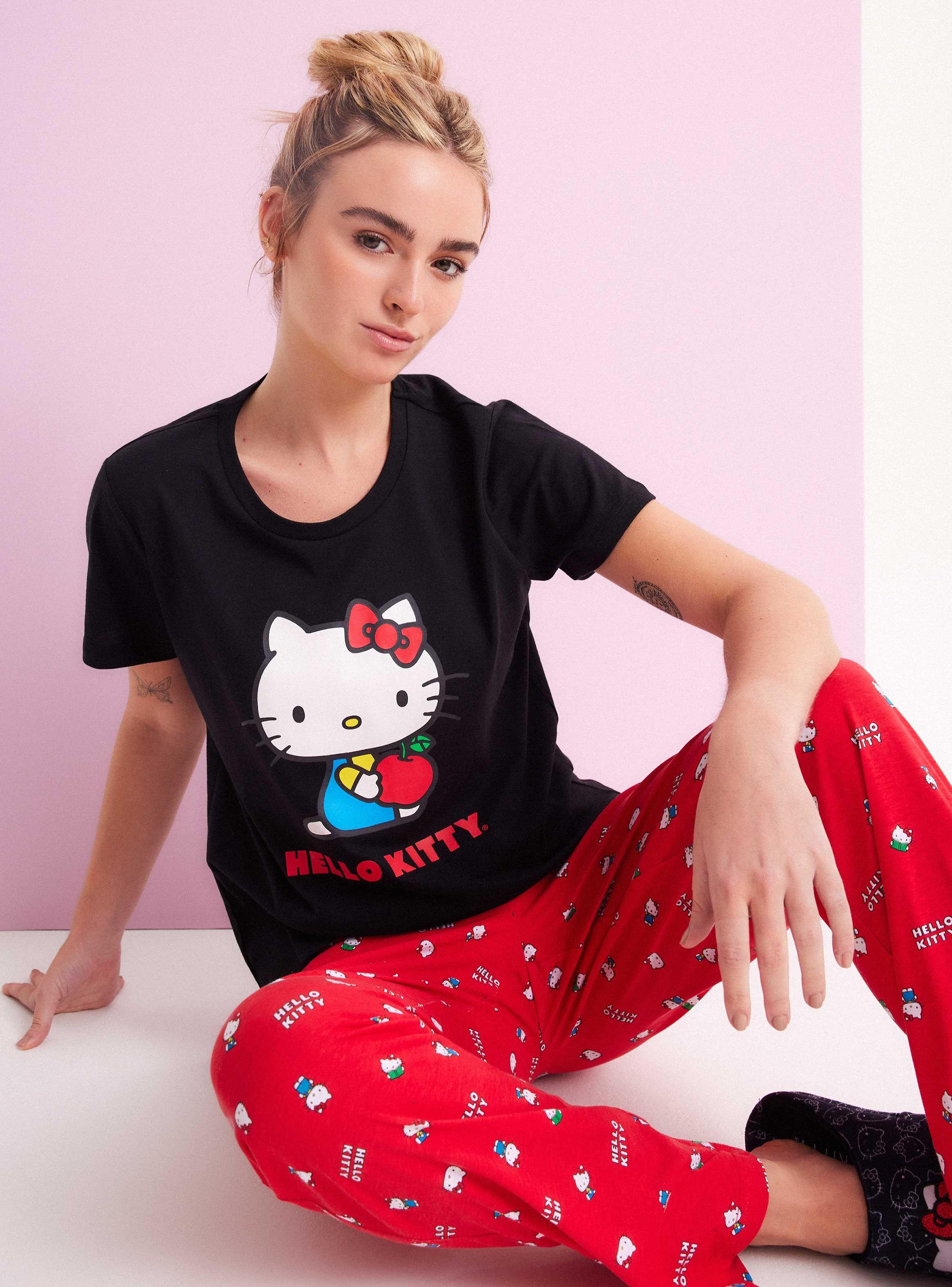 Pijama Licencia Hello Kitty Estampado-0