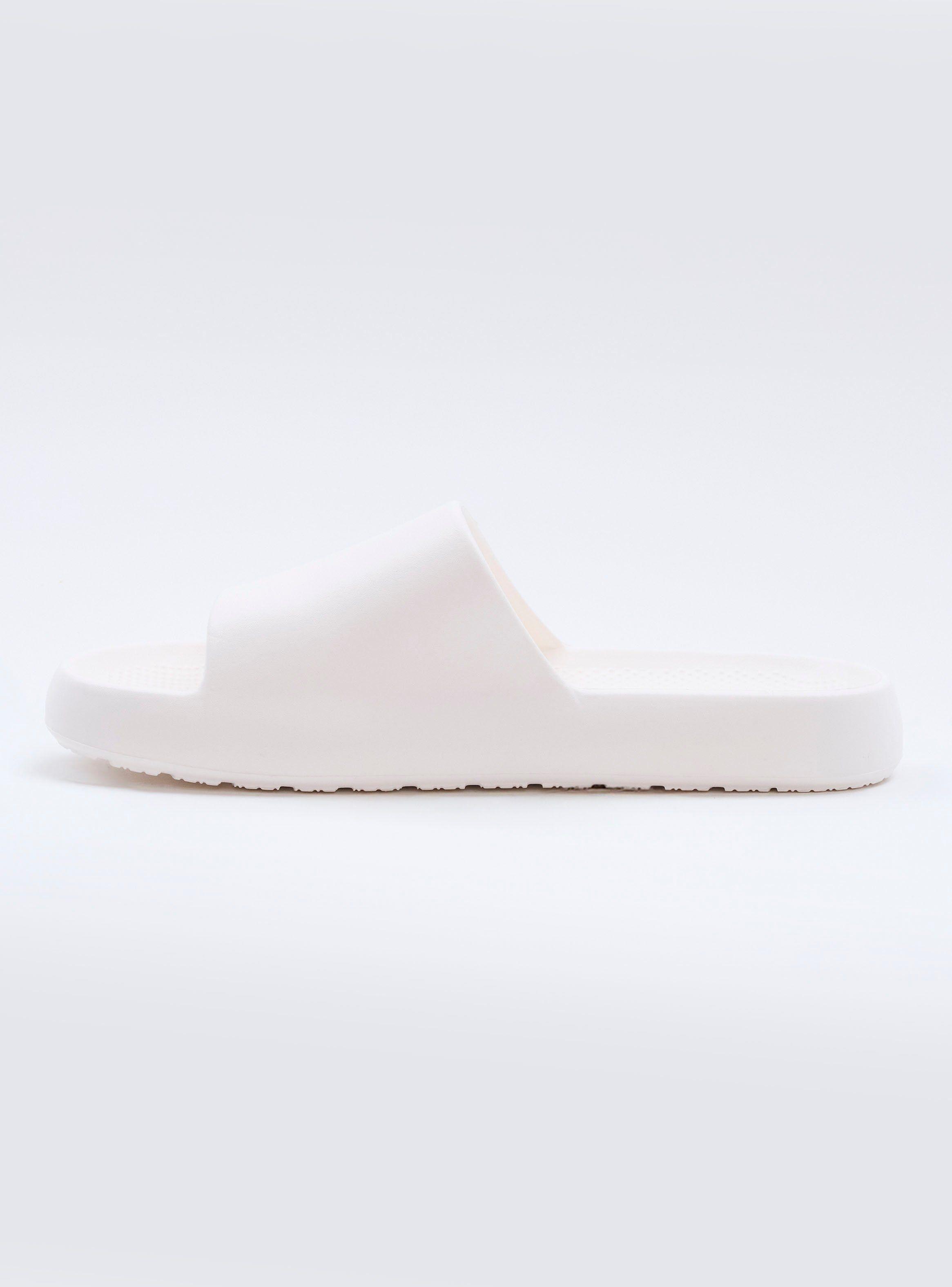 Sandalia Print Slide-Stacked Logo Hombre-1