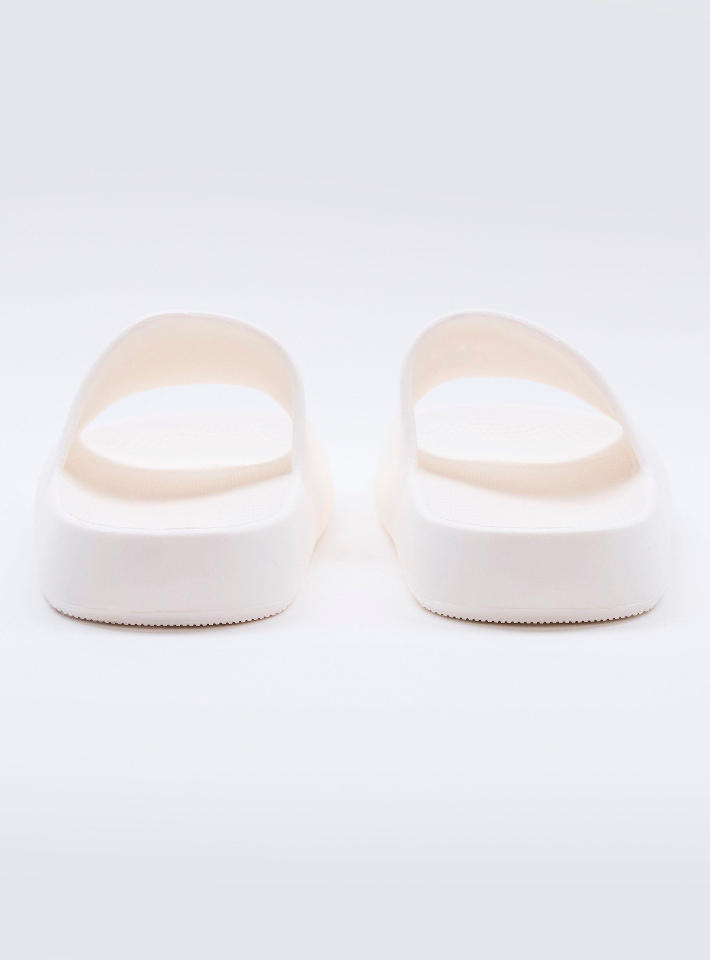 Sandalia Print Slide-Stacked Logo Hombre-2