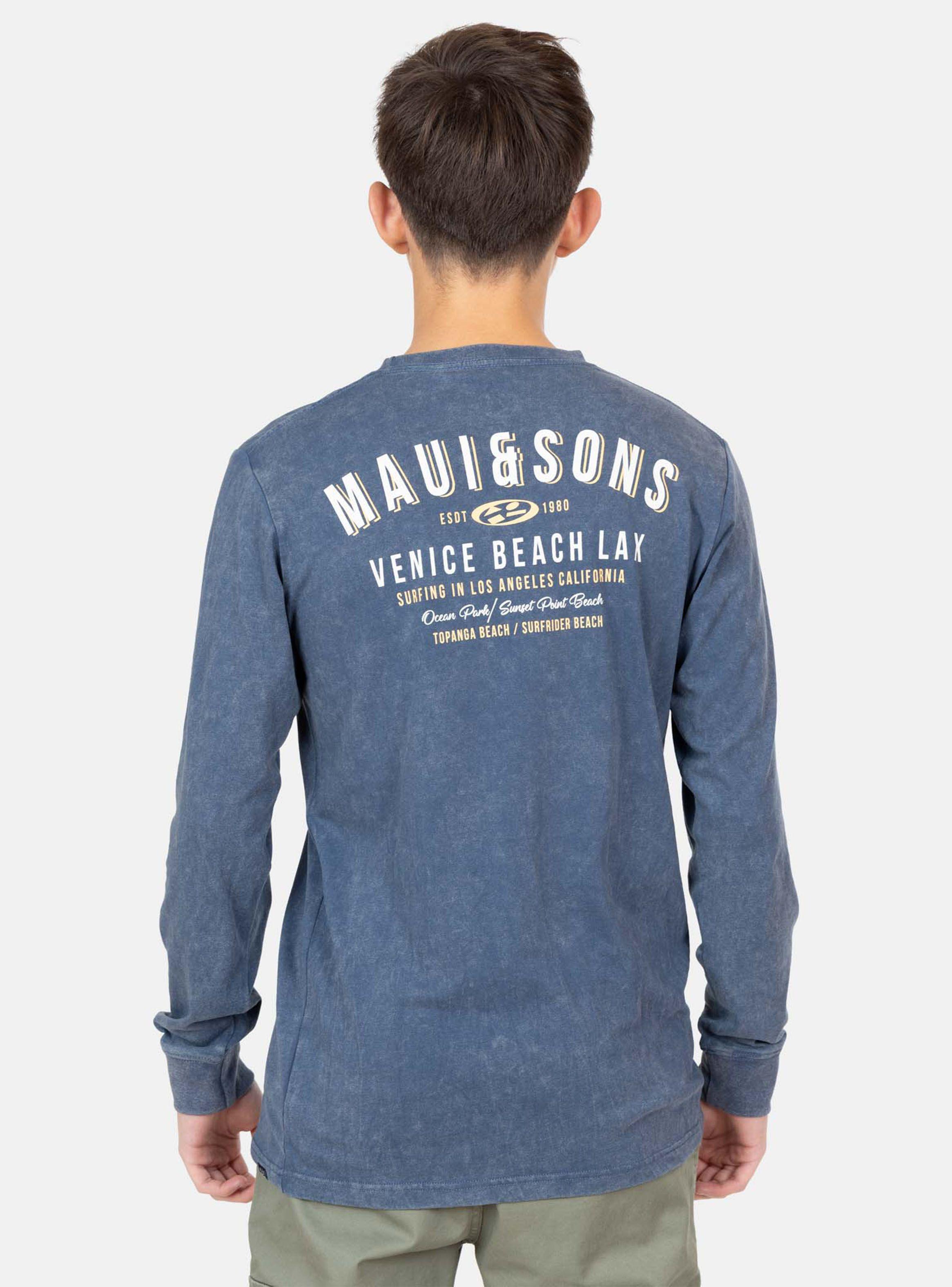 Polera ML Liso Denim-1