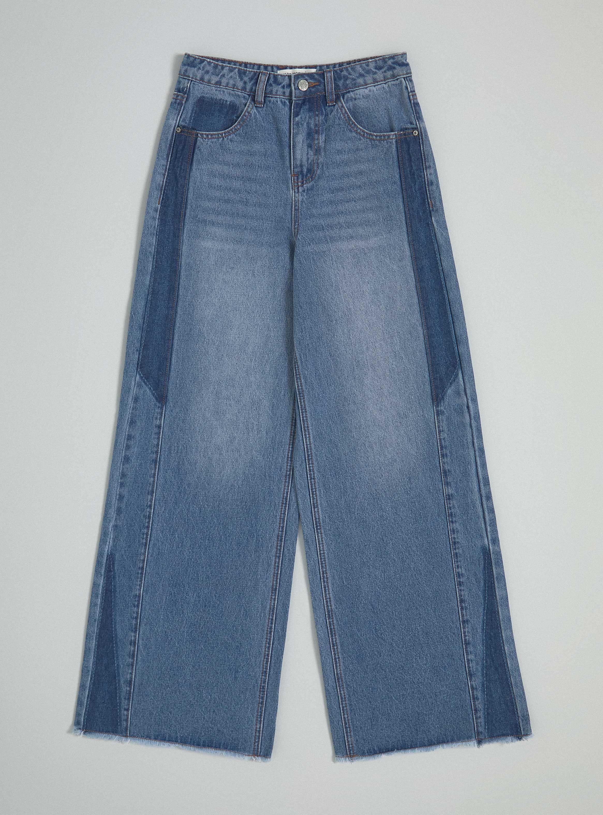 Jeans Corte Paneles a los Costados-2