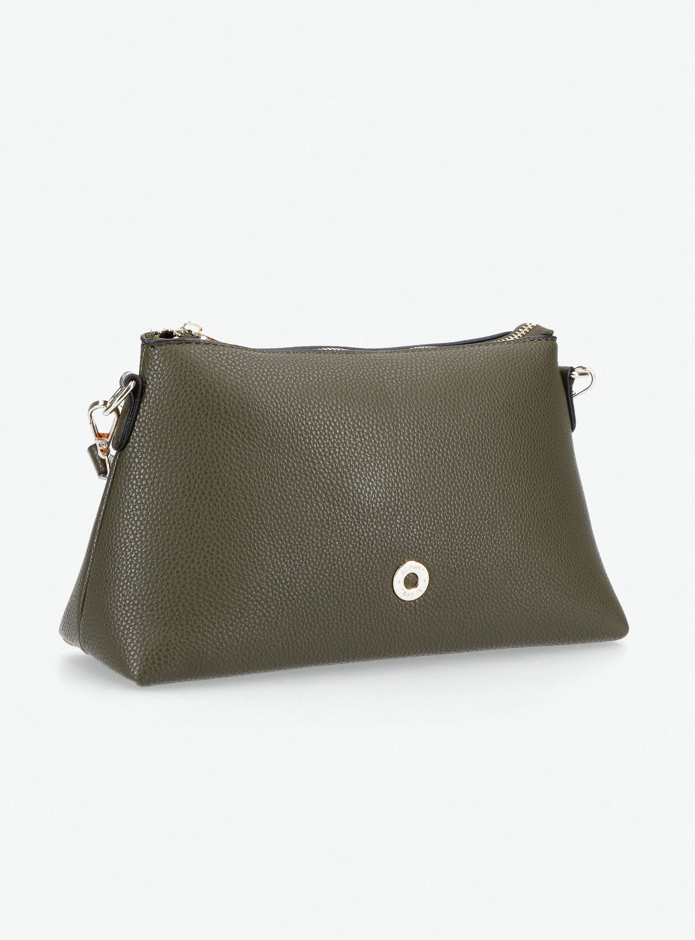 Cartera Crossbody con Argollas Metálicas-3