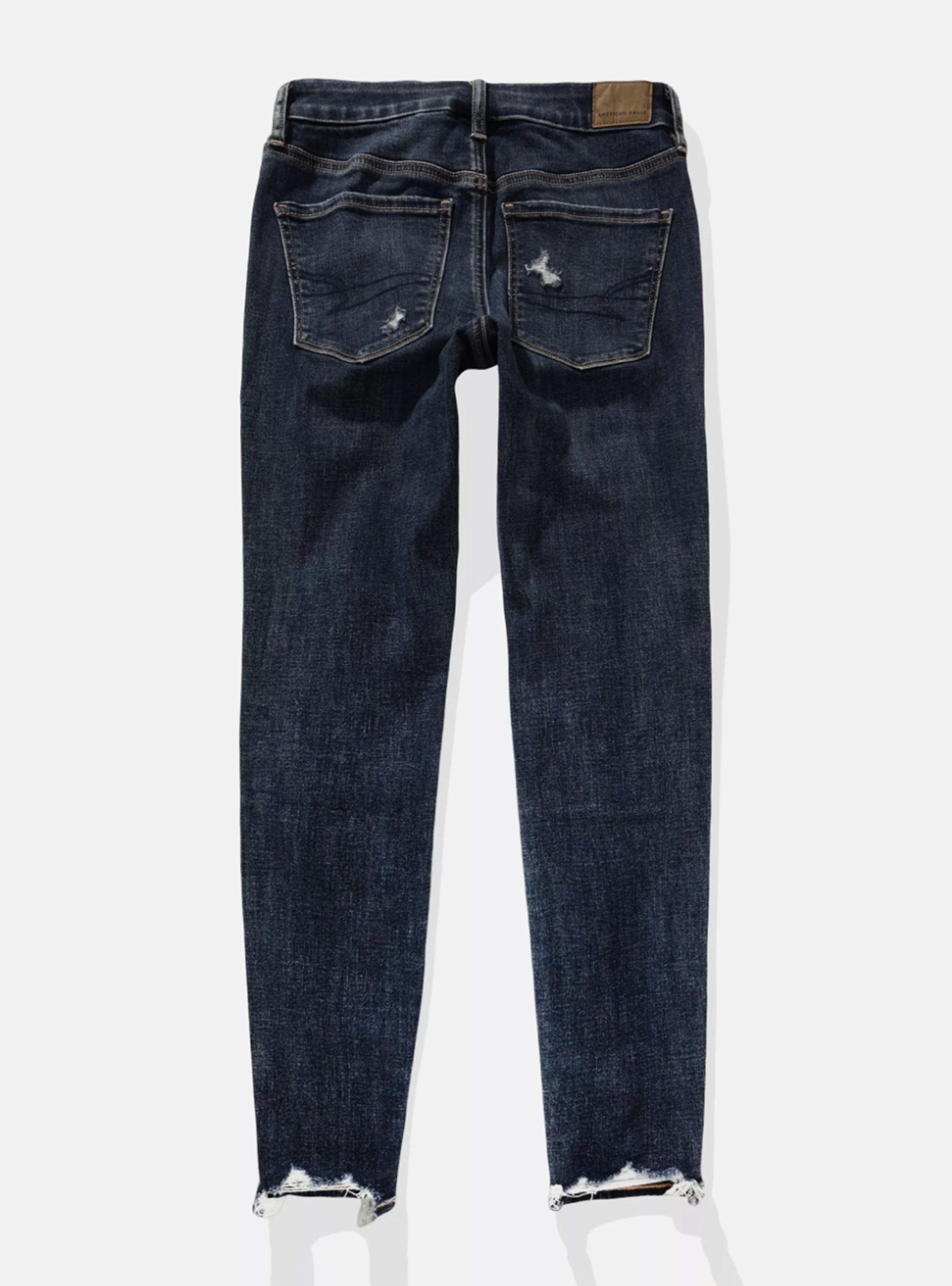 Jeans Ae NeT Level Jegging Curvy Tiro Alto con Rasgados-4