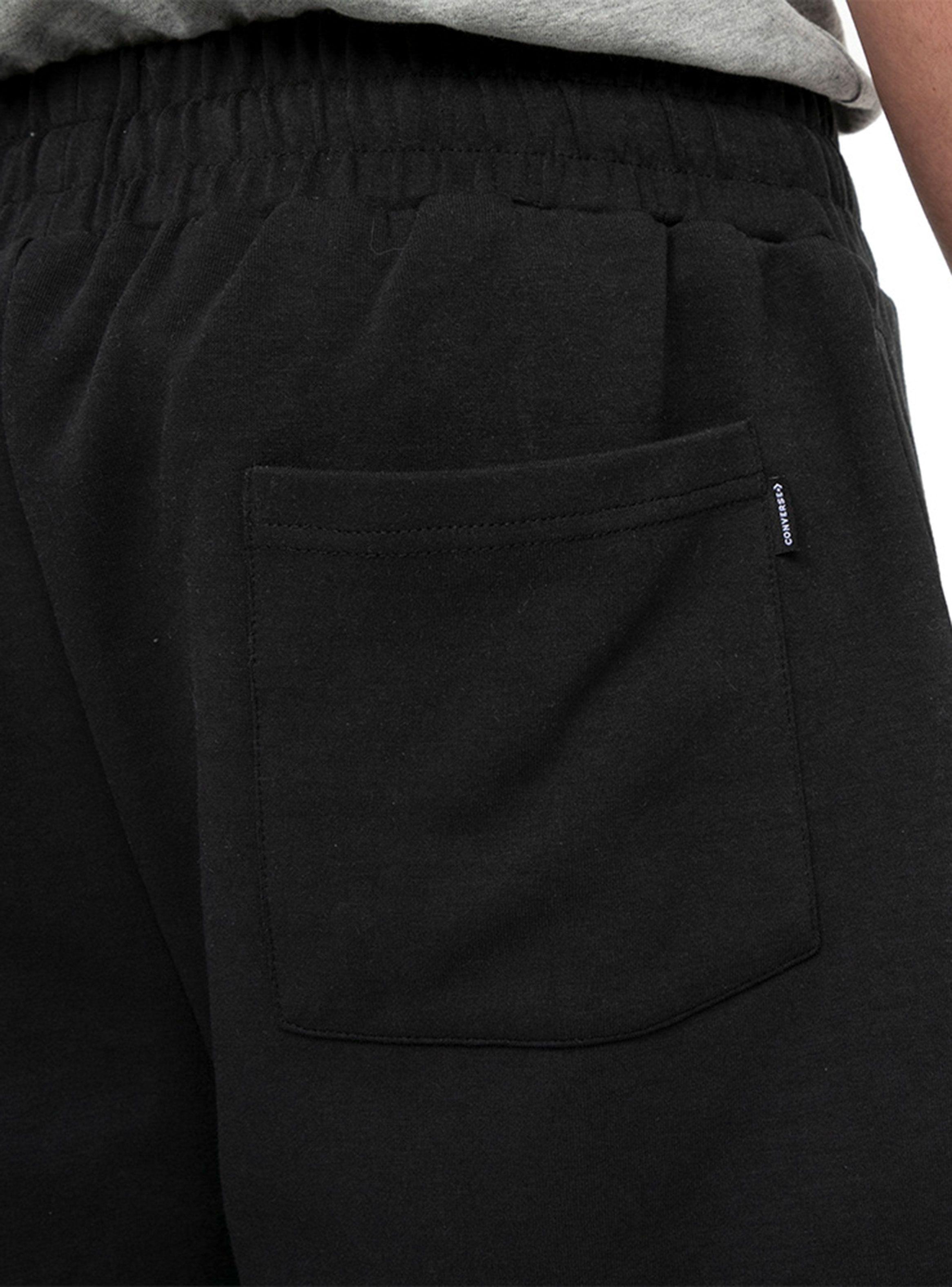 Short Buzo Color Negro Liso-3