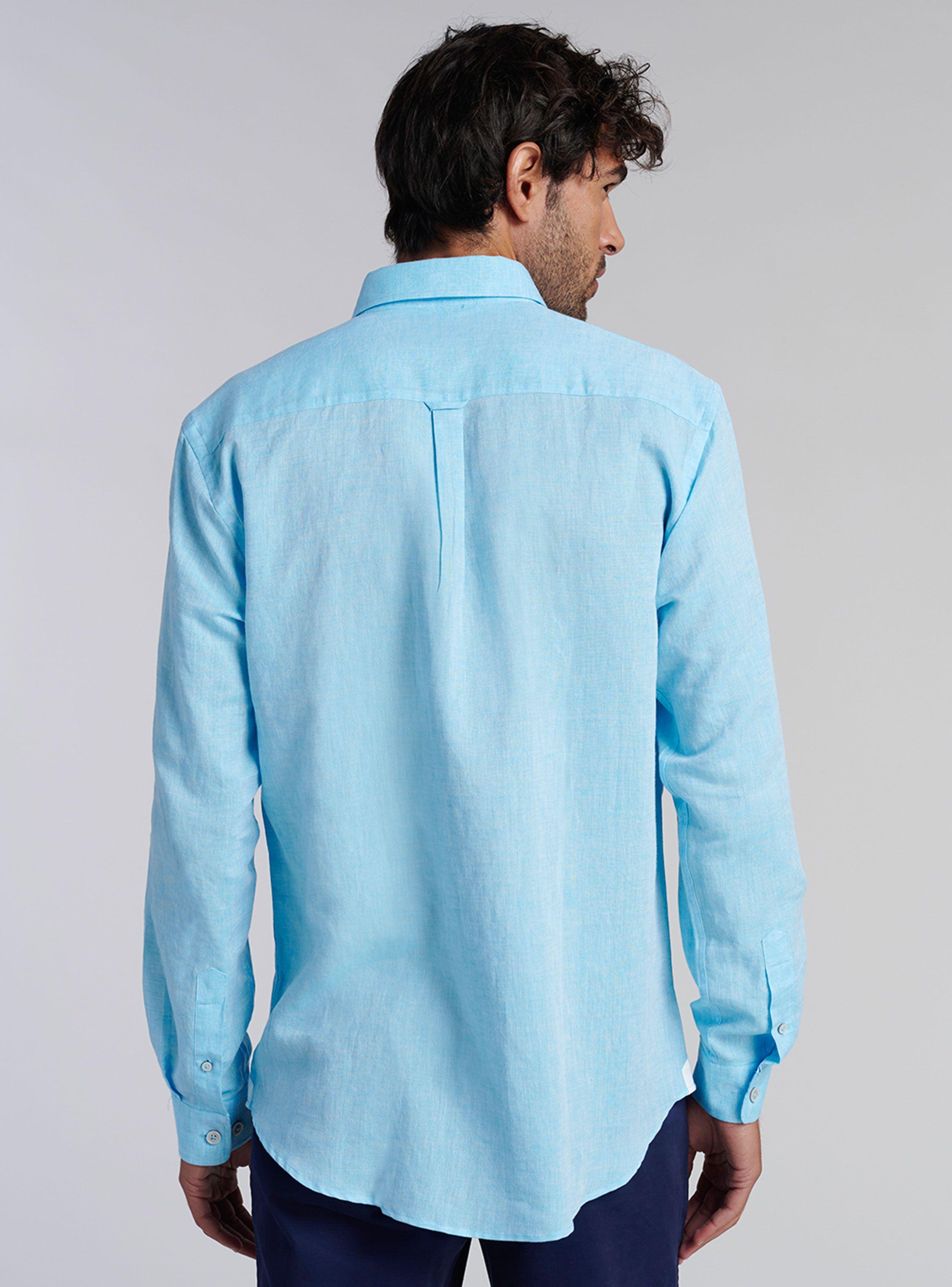 Camisa Sport Lino Regular Fit-1