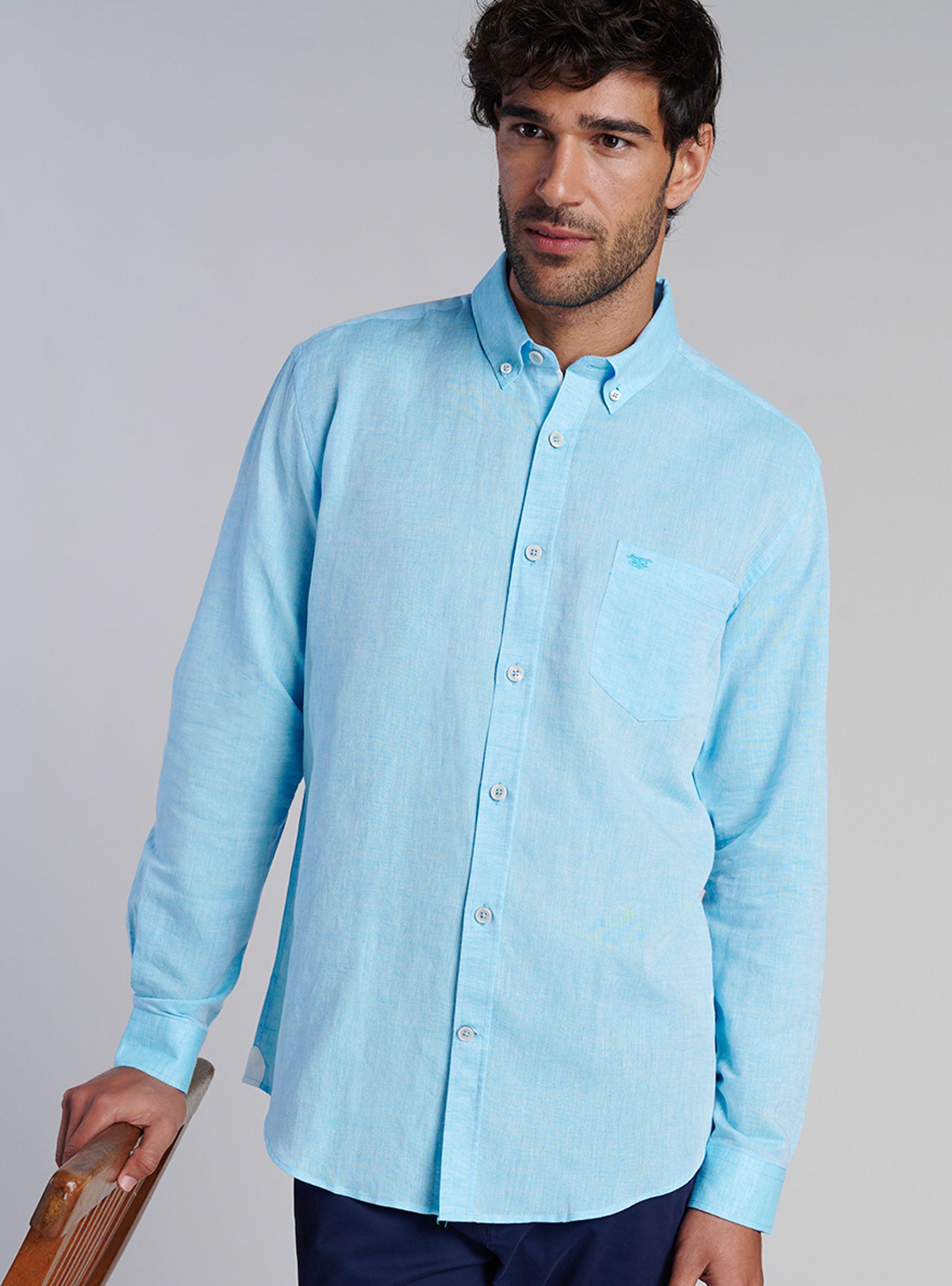 Camisa Sport Lino Regular Fit-2