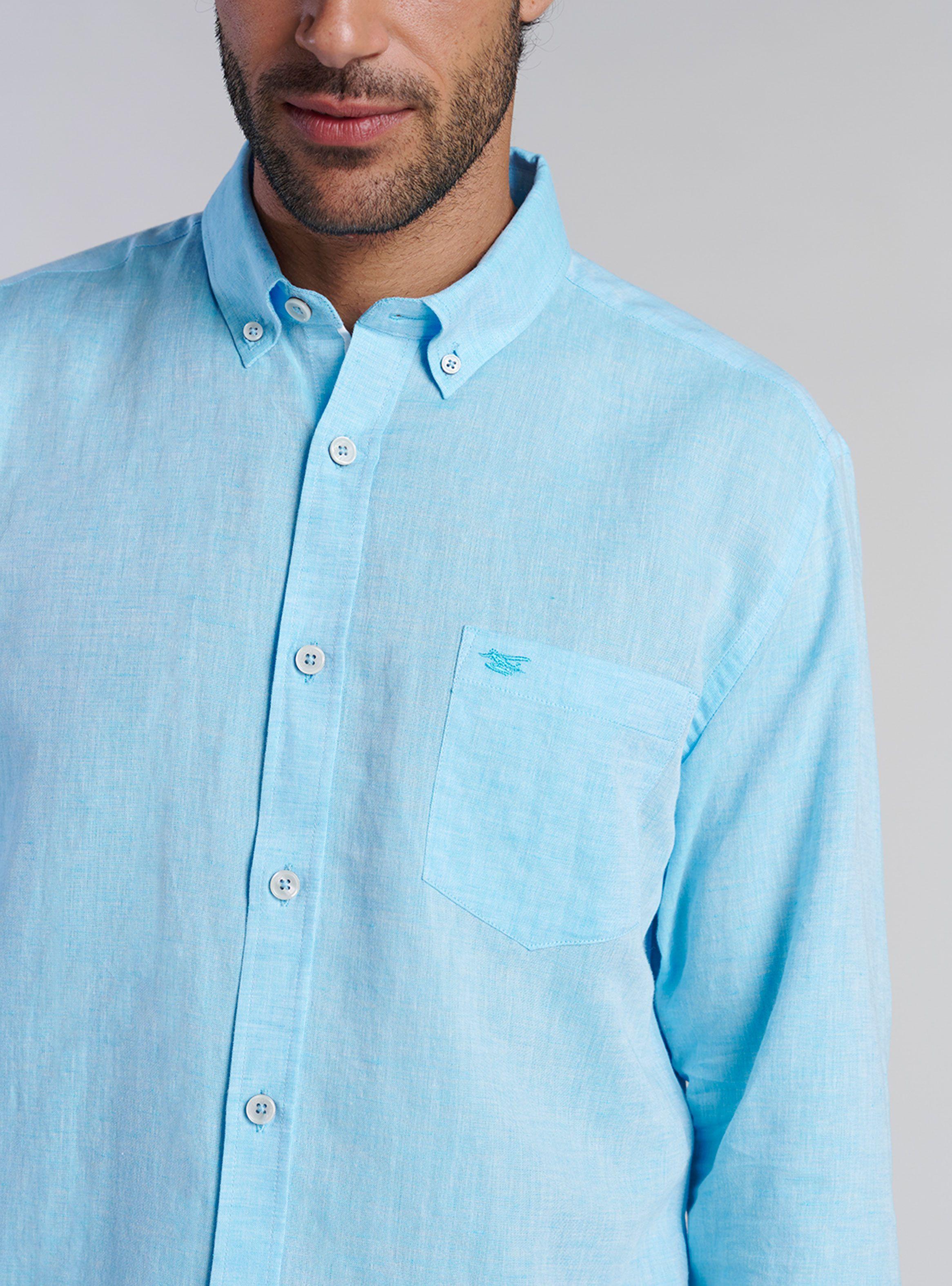 Camisa Sport Lino Regular Fit-3