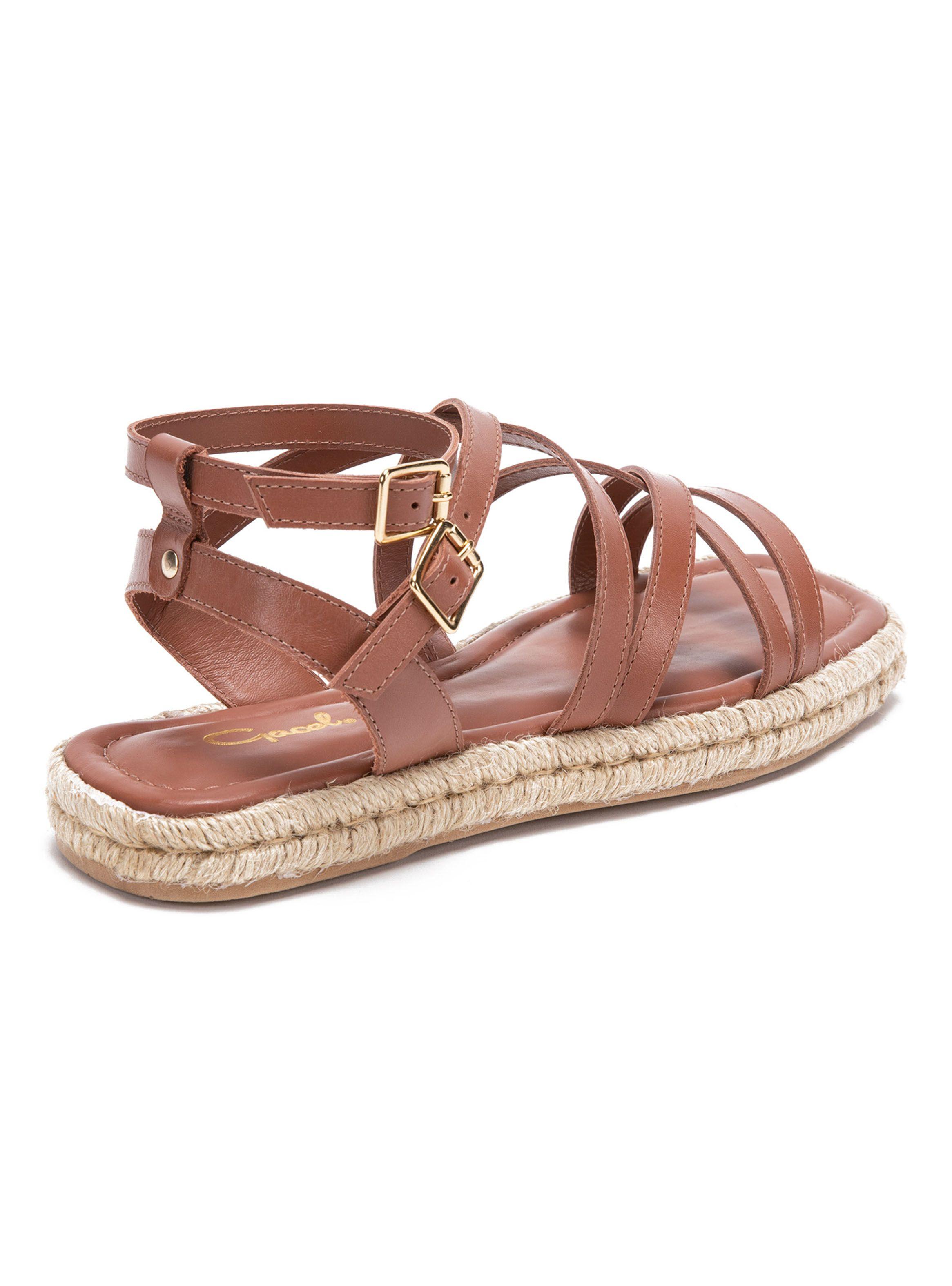 Sandalia Design Leti Cuero 658900 Mujer-2