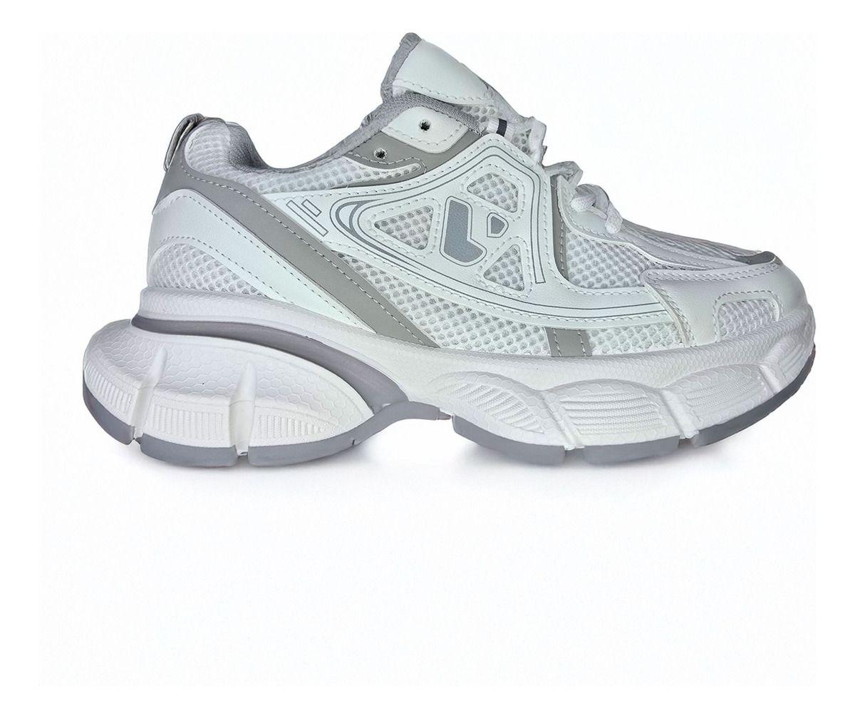 Zapatilla Blanca Deportiva | Diseño Moderno y Comfort - 7678-1