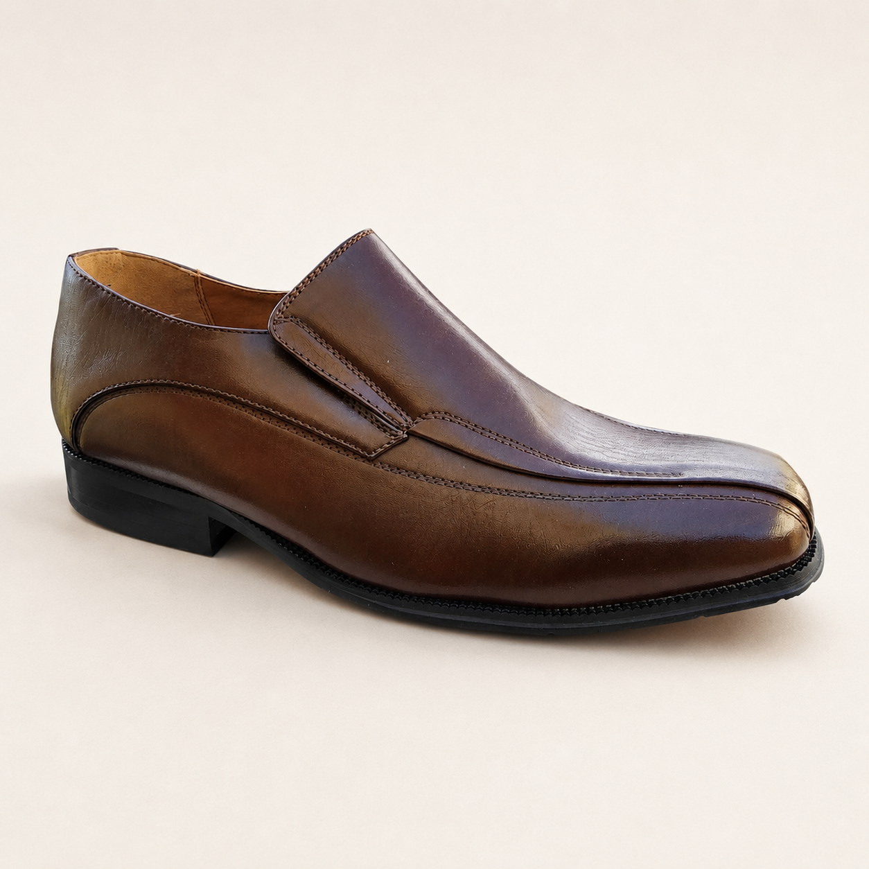 Zapato de Vestir Hombre Café Casual 3218 Elegante -7