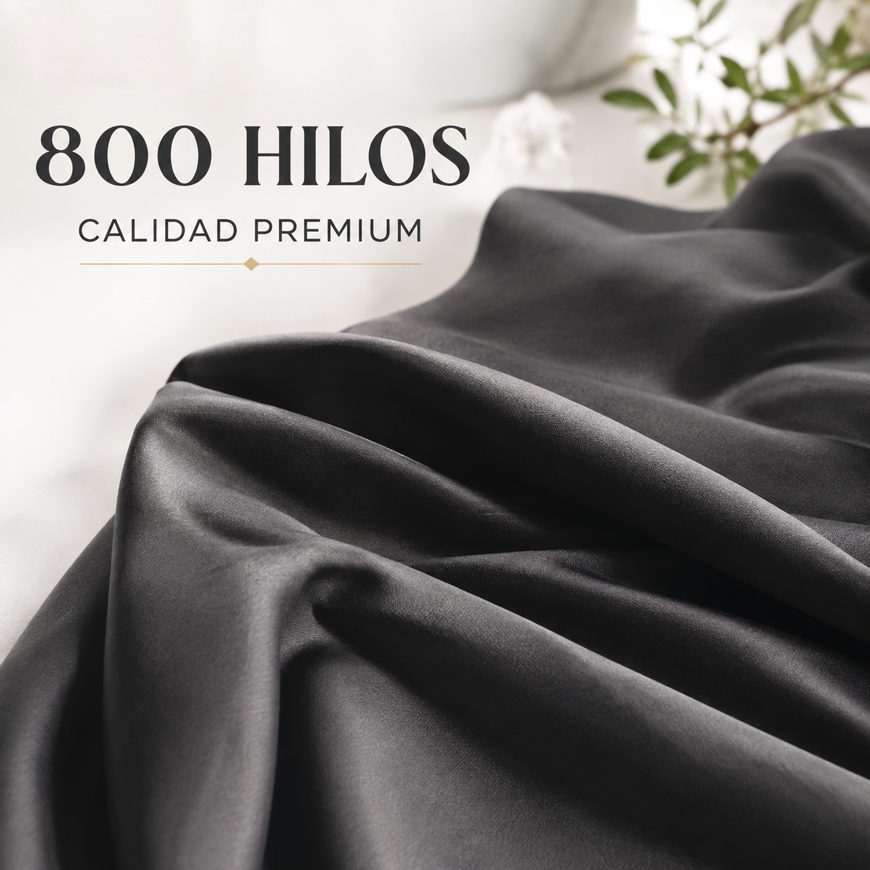 Juego De Sabanas 800 Hilos 2.0 Plazas- 4 Piezas 812-9
