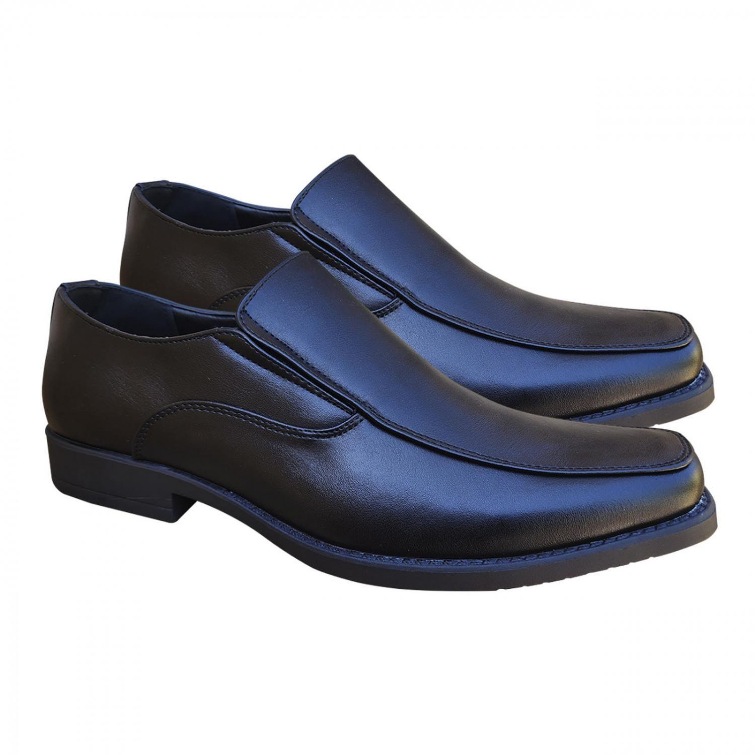 Zapato Formal de Vestir Sin Cordon Adulto - 3228 Negro-2