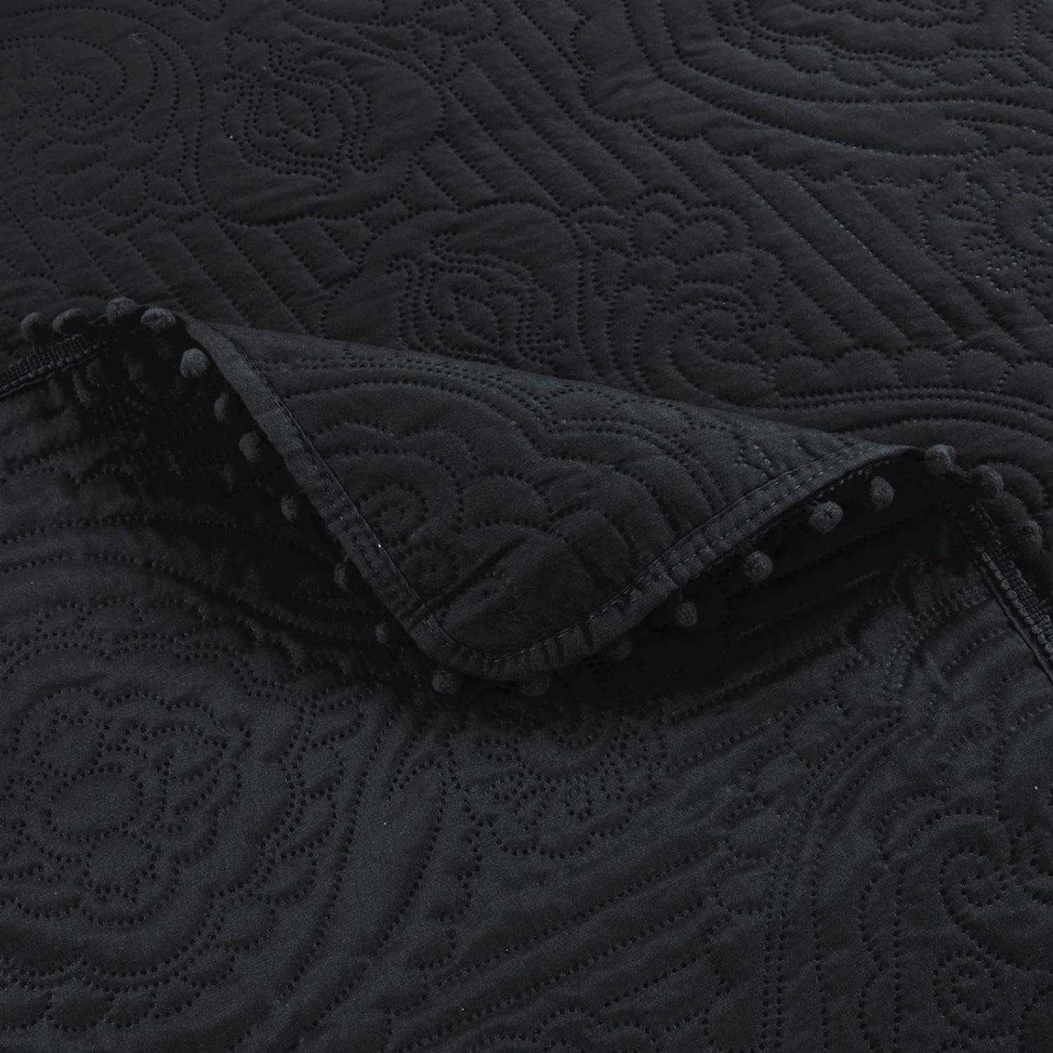 Cubrecama Quilt De Verano 1.5 Plazas Pompones Colores-1