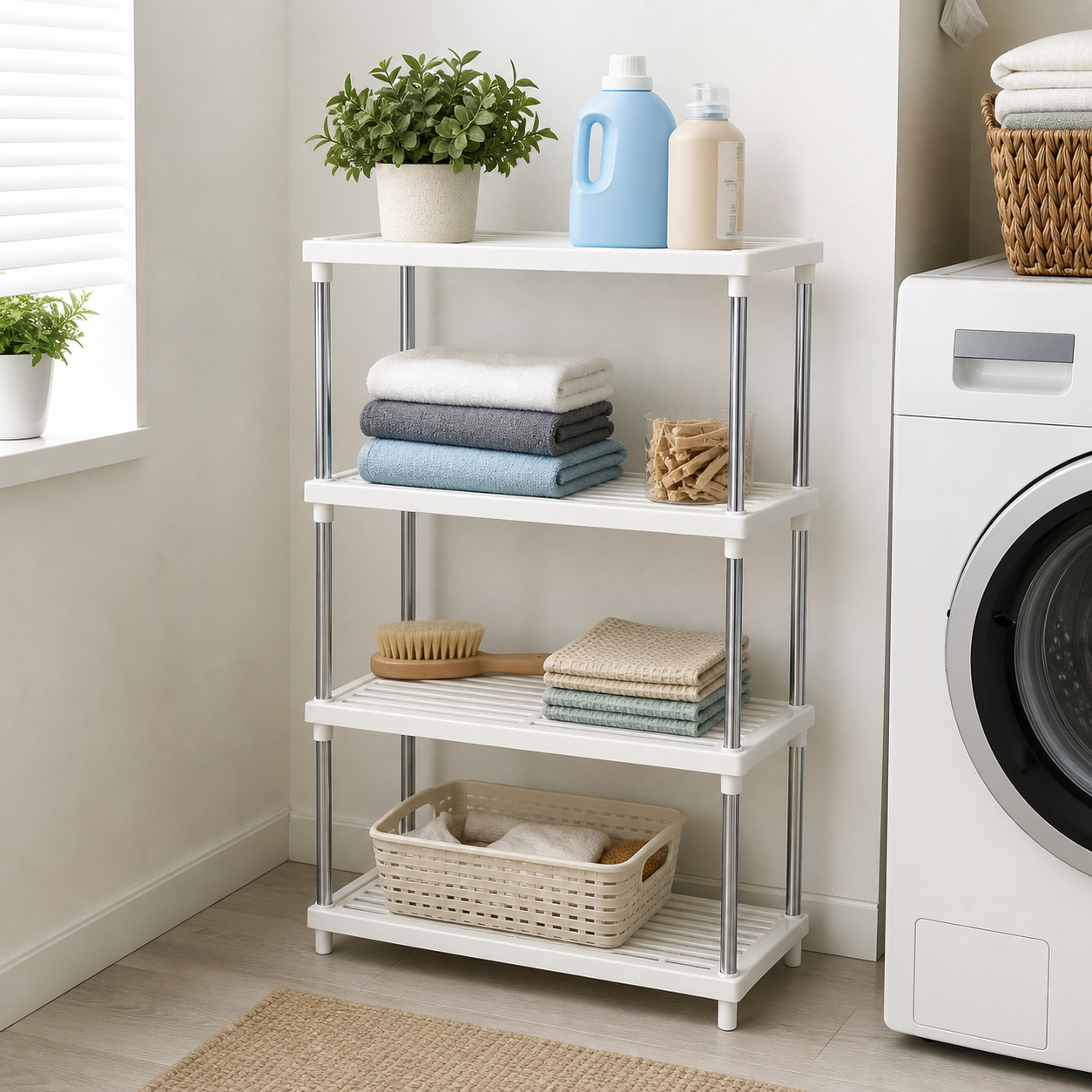Organizador Logia Multifuncional 4 Niveles Plastico Metal 171-0