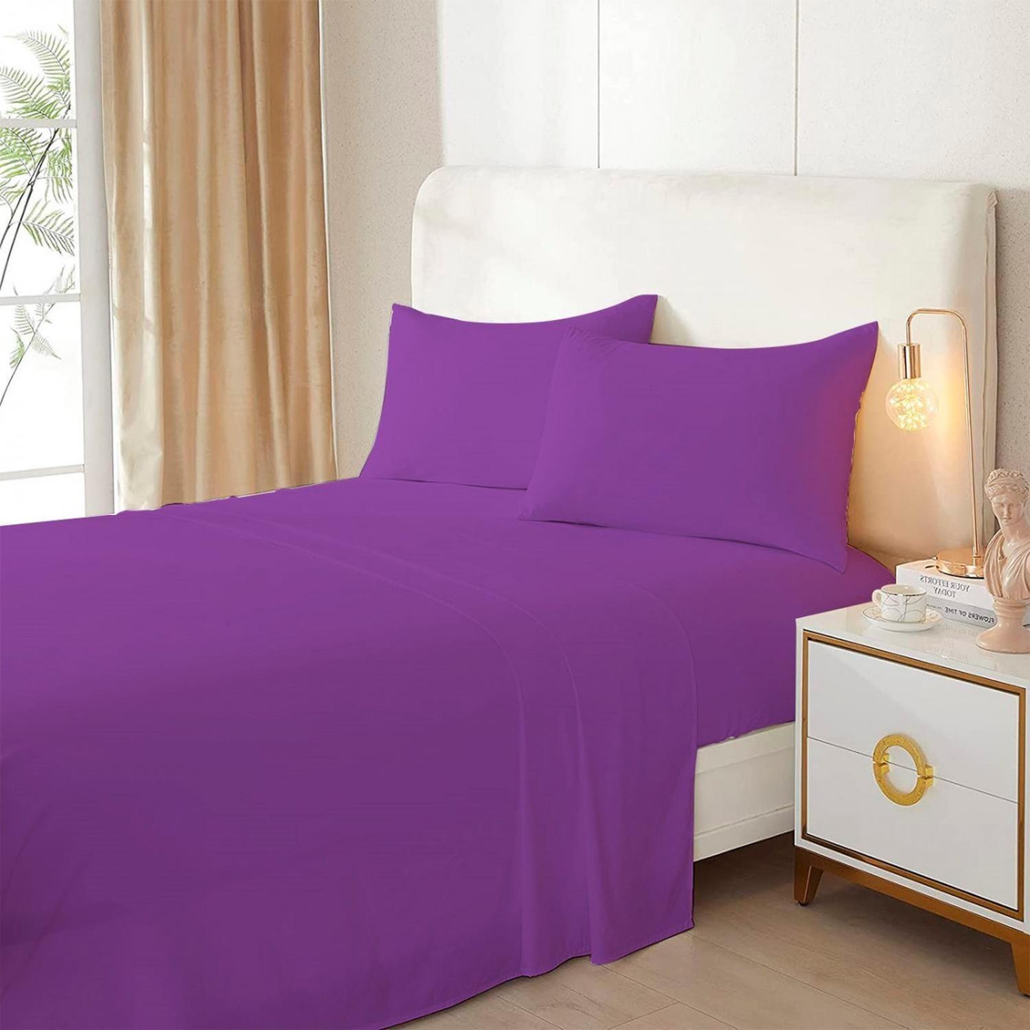 Sabanas 2.5 Plazas 144 hilos (King) - Excelente Calidad Colores-0