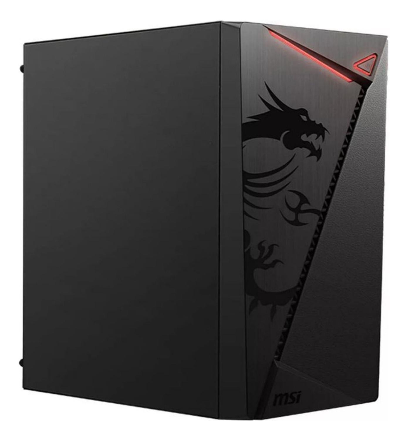 Gabinete Gamer Msi Mag Shield M301 Media Torre Micro Atx Usb-1