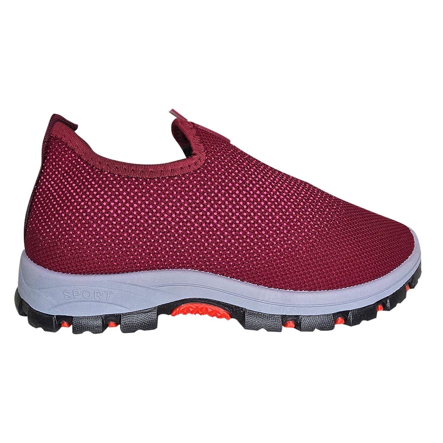 Zapatillas Deportivas Slip-On para Mujer con Suela Antideslizante y Tejido Transpirable-0