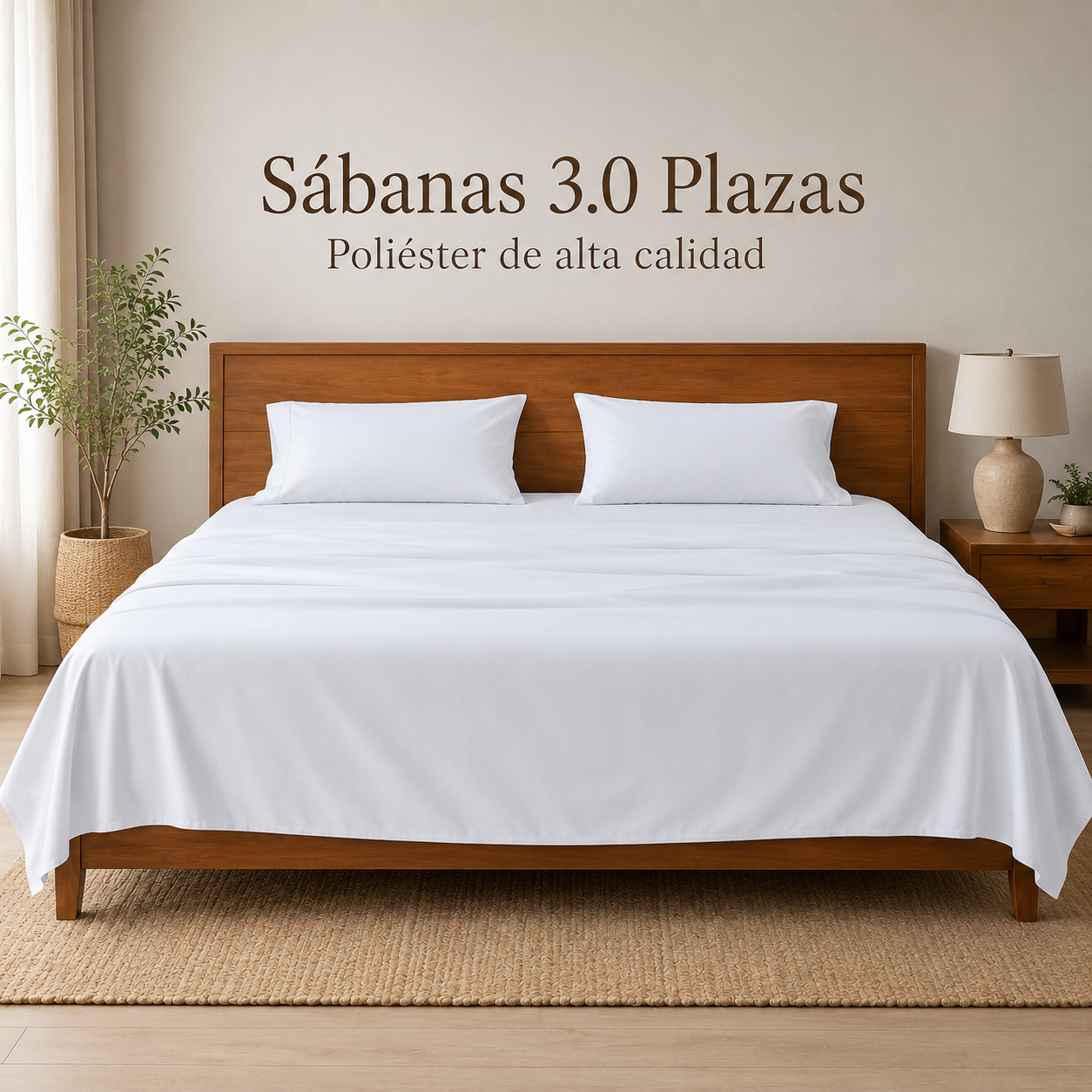 Sabanas 3.0 Plazas Polialgodon Alta Calidad 804 para Hogar-6