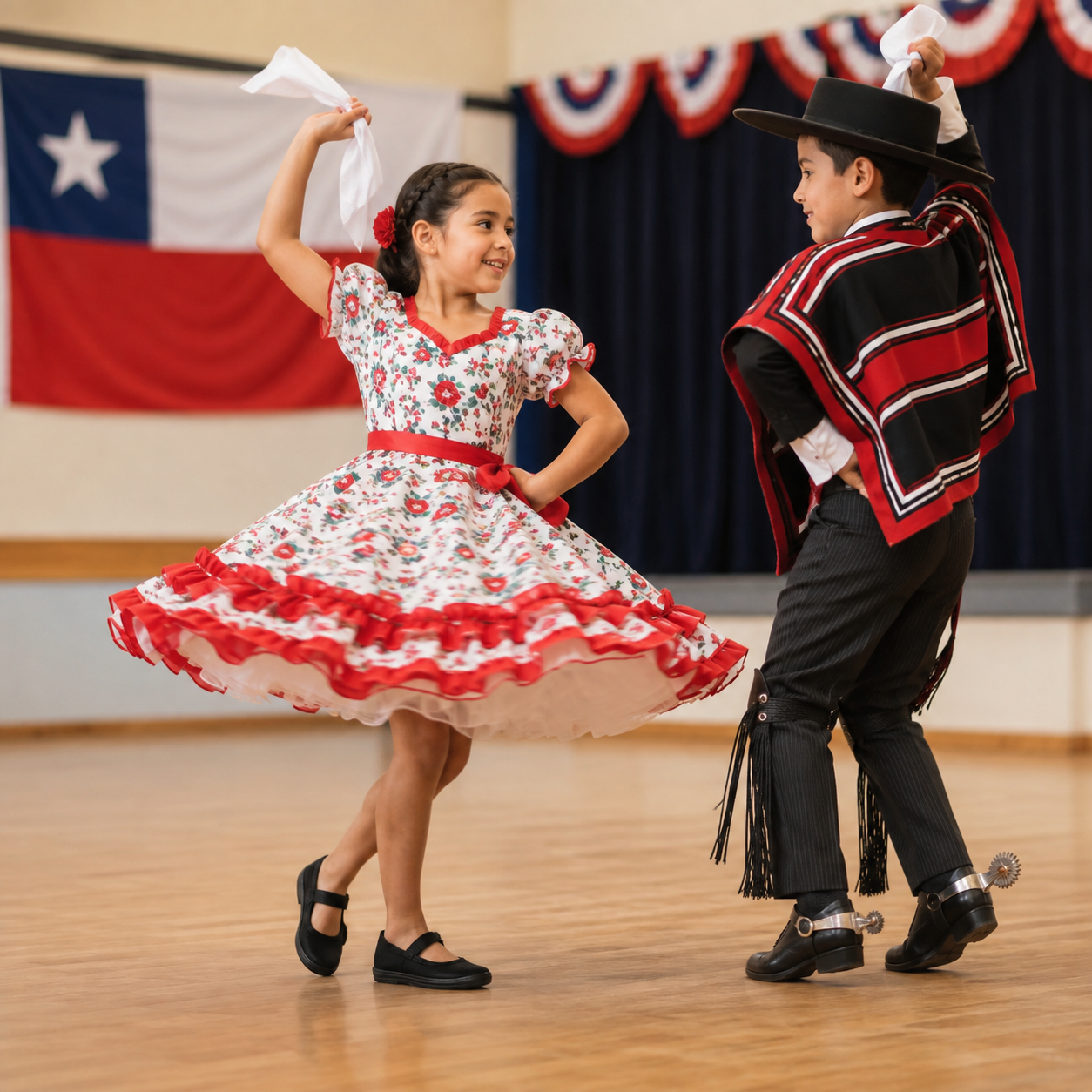 Balerina Infantil de Lona Multiuso para Cueca, Colegio y Uso Diario 7018-5