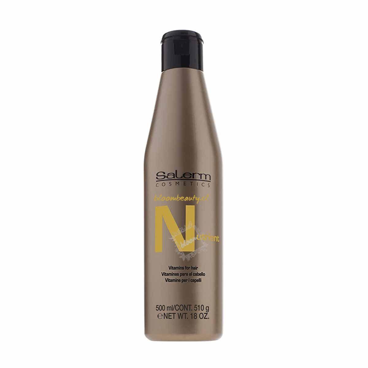 SALERM Shampoo Nutrient para la Caída capilar 500 ml-1