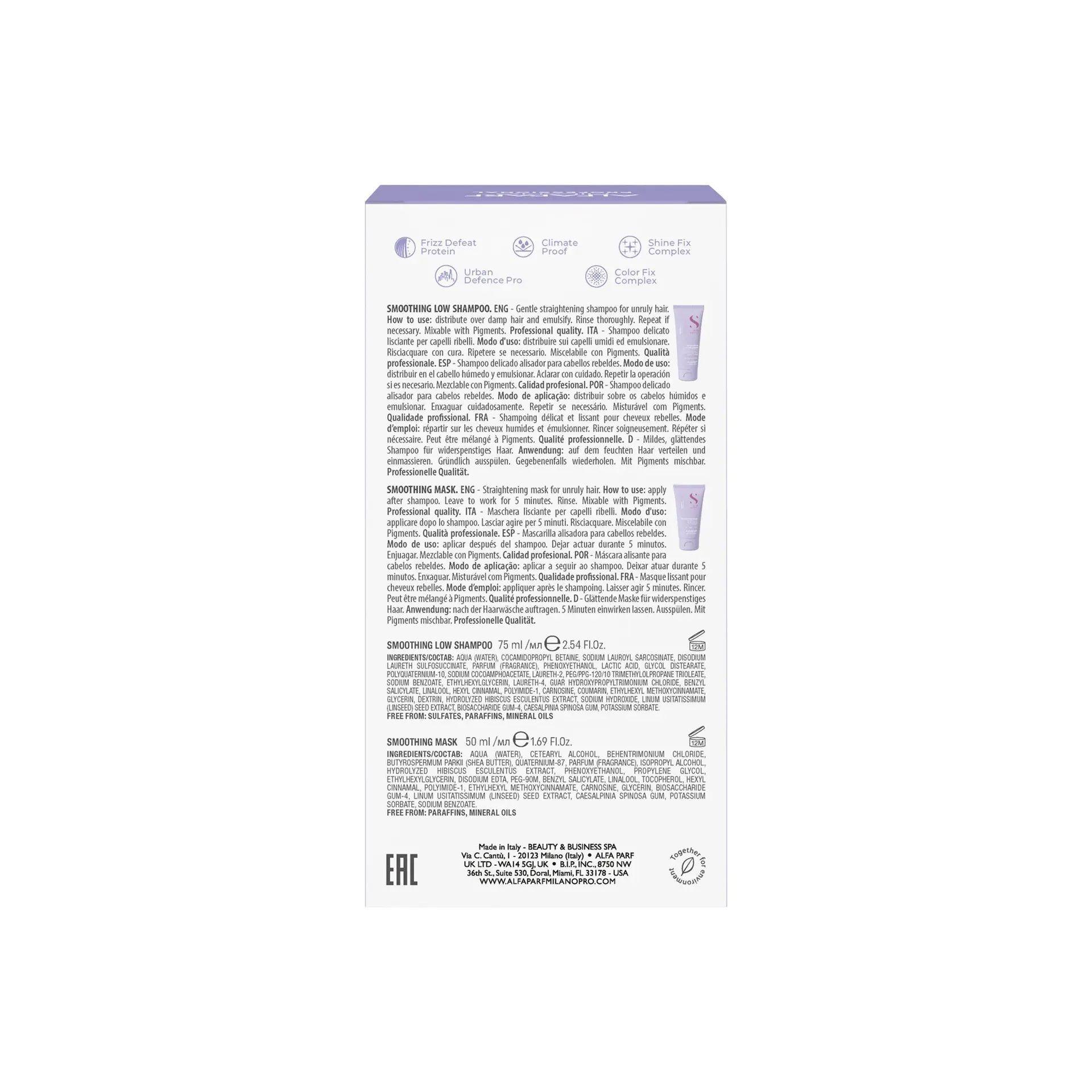 ALFAPARF Kit Mini Smooth Semi di Lino-2