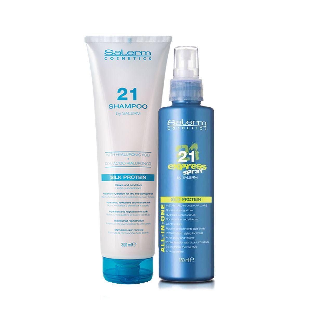 SALERM 21 Kit Shampoo + Ac. express-1