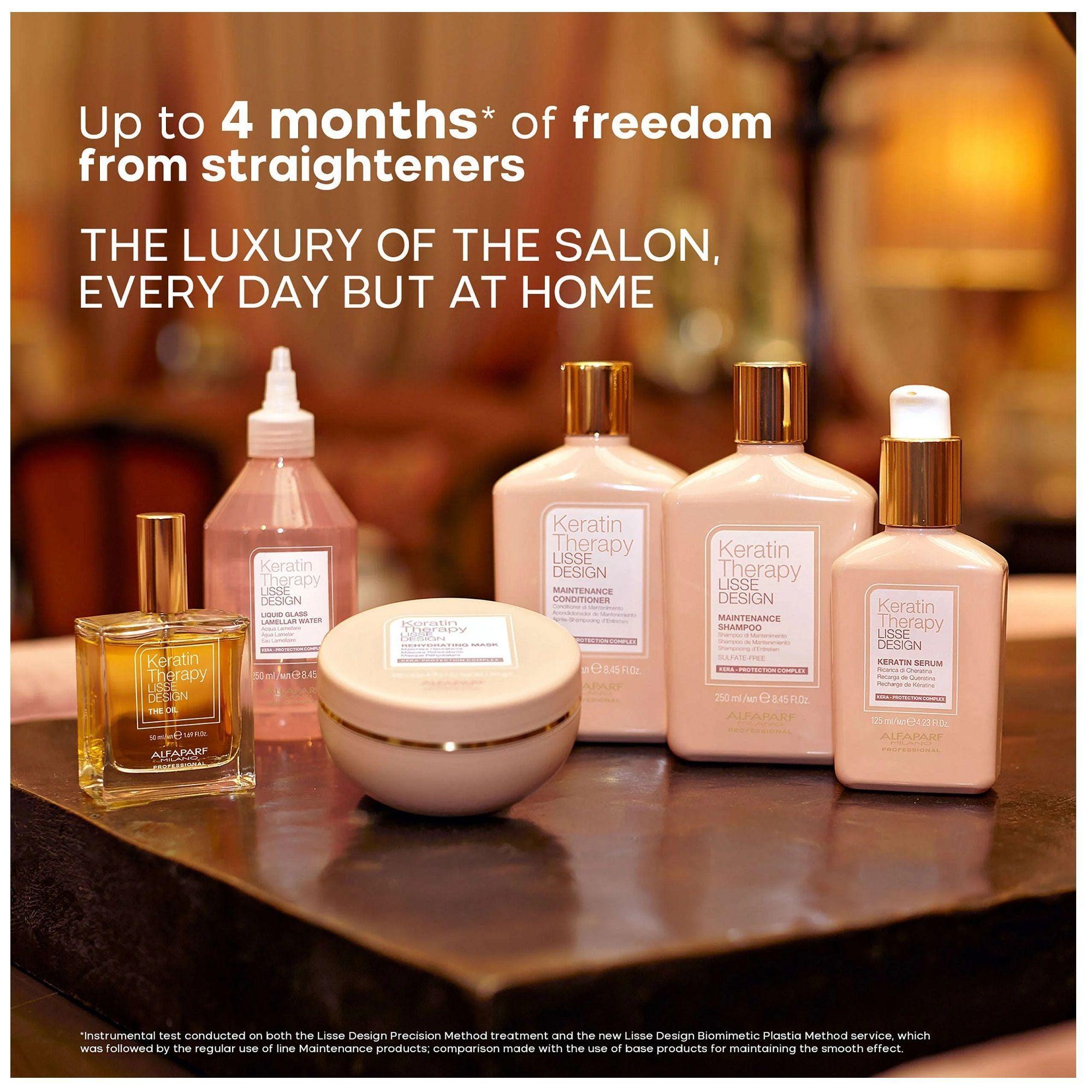 ALFAPARF Kit Keratin Therapy Lisse Design Glass Hair-3