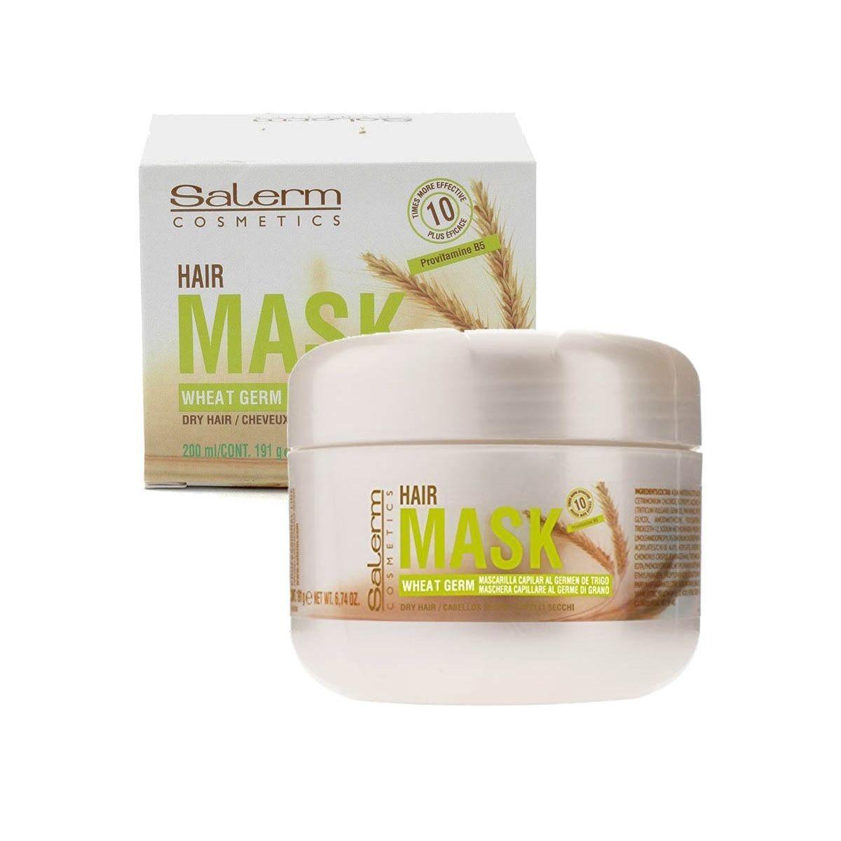 SALERM Mascara Tratamiento Capilar Gérmen de trigo 200 ml-0