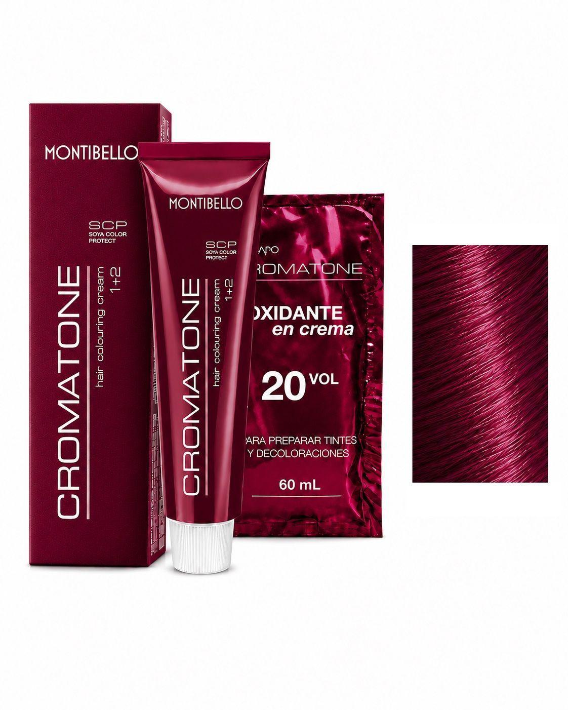 Tintura permanente Cromatone x78 XTREAM Rojizo P rpura-0