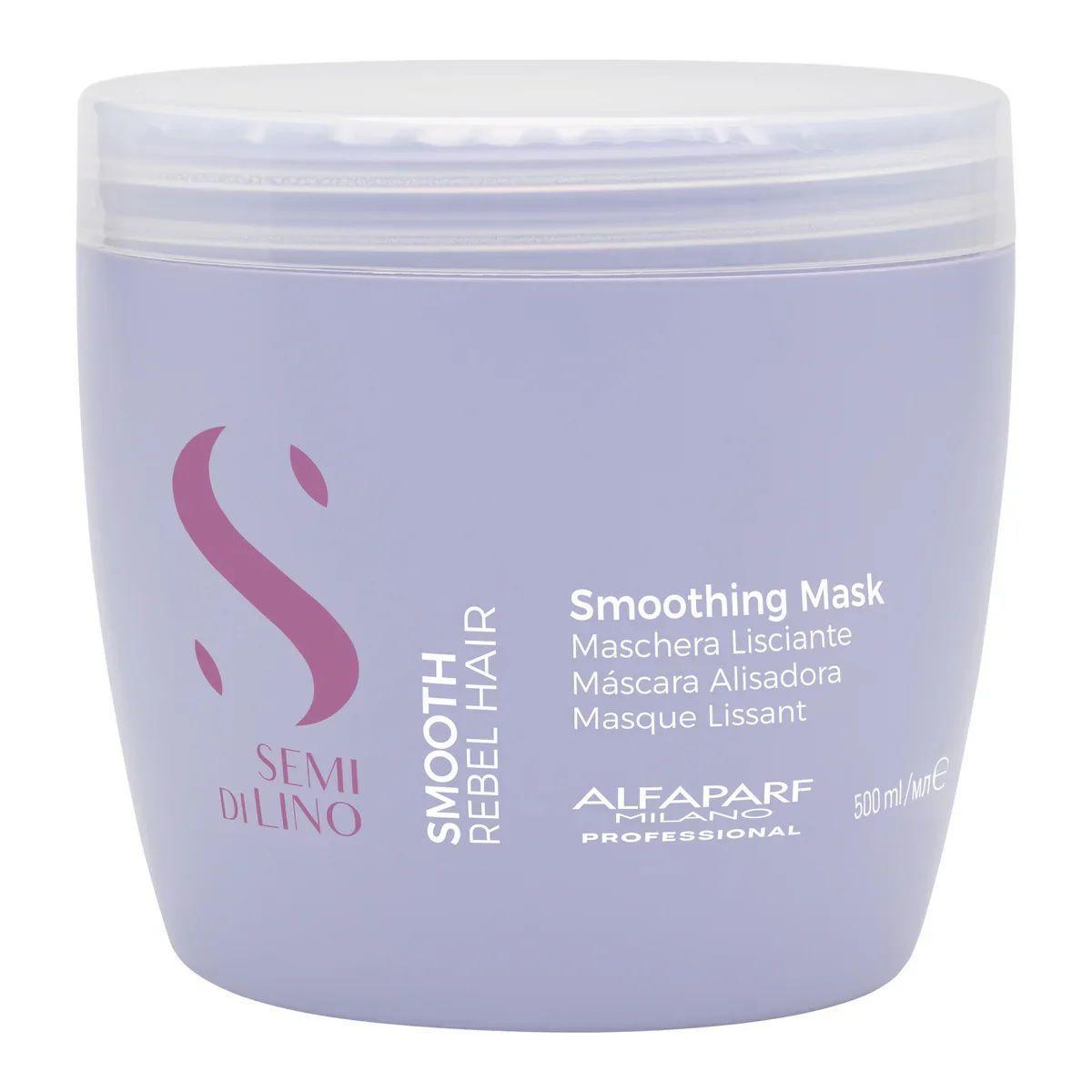 ALFAPARF Mascarilla Antifrizz Semi Di Lino Smooth 500ML-0