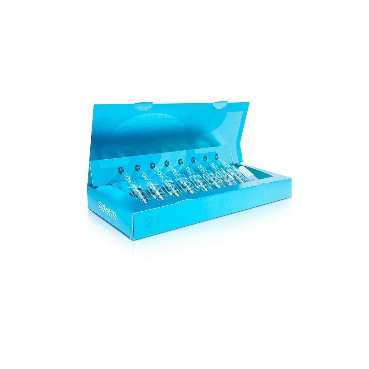 SALERM Pack 8 Ampolla Salerm 21 Boost Reparación Intensa-1