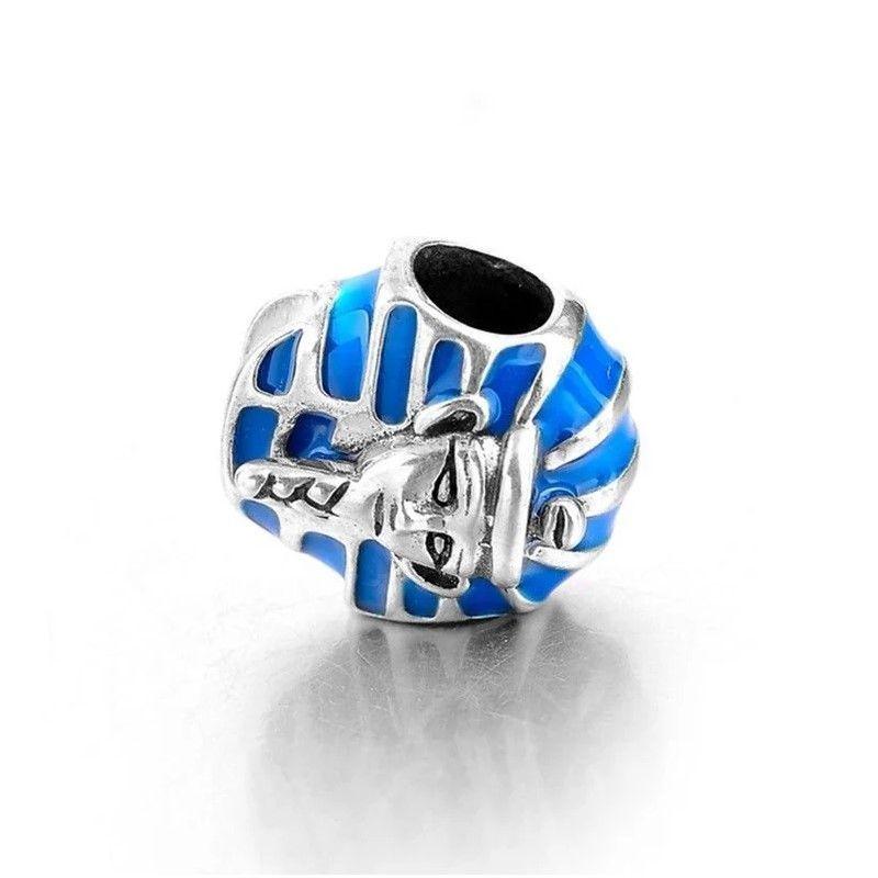 Charm Dije Plata 925 Faraon Egipcio-2